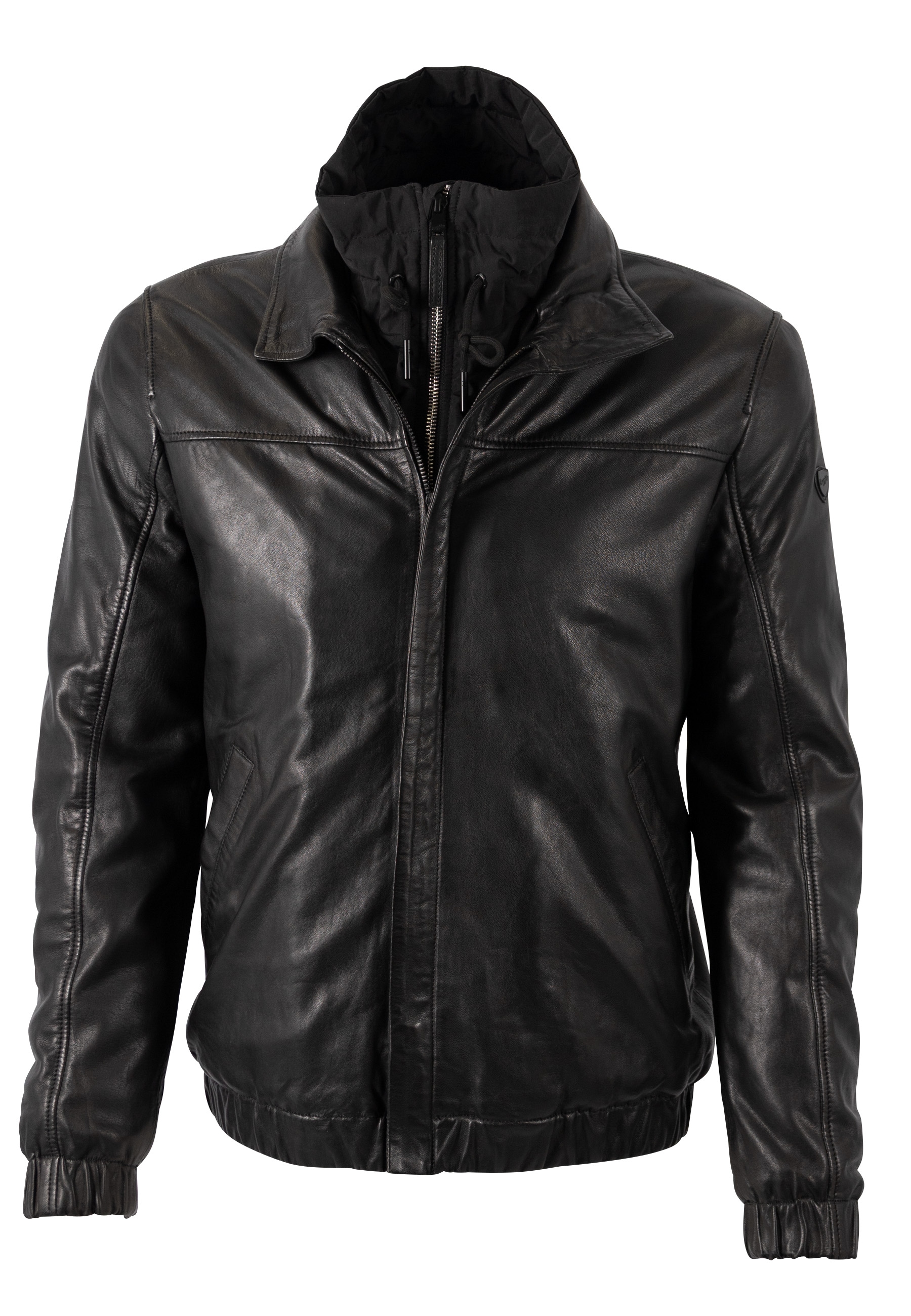 Mauritius Lederjacke »MMEsky« mit abnehmbarem Kragen, Regular Fit