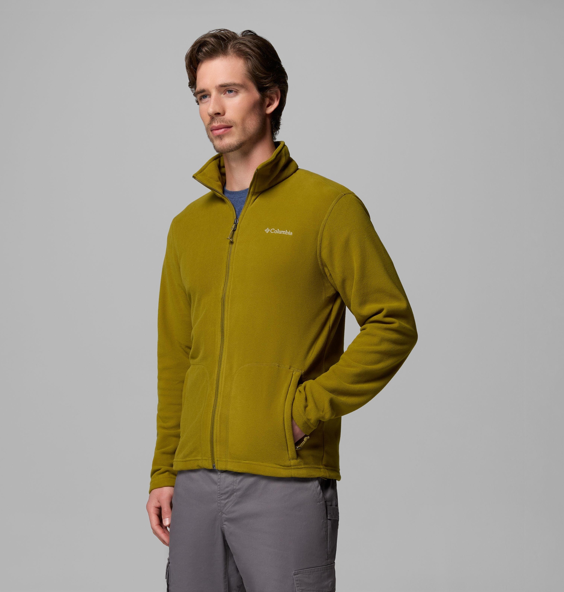 Columbia Fleecejacke »Fast Trek™ Light FZ Fleece« leichtes Material, Übergangsjacke, mit kontrastfarbenen Details