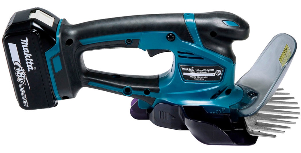 Makita Akku-Gras- und Strauchscherenset »DUM604RFX«, mit LXT Akku 18 Volt/3,0 Ah und Schnellladegerät