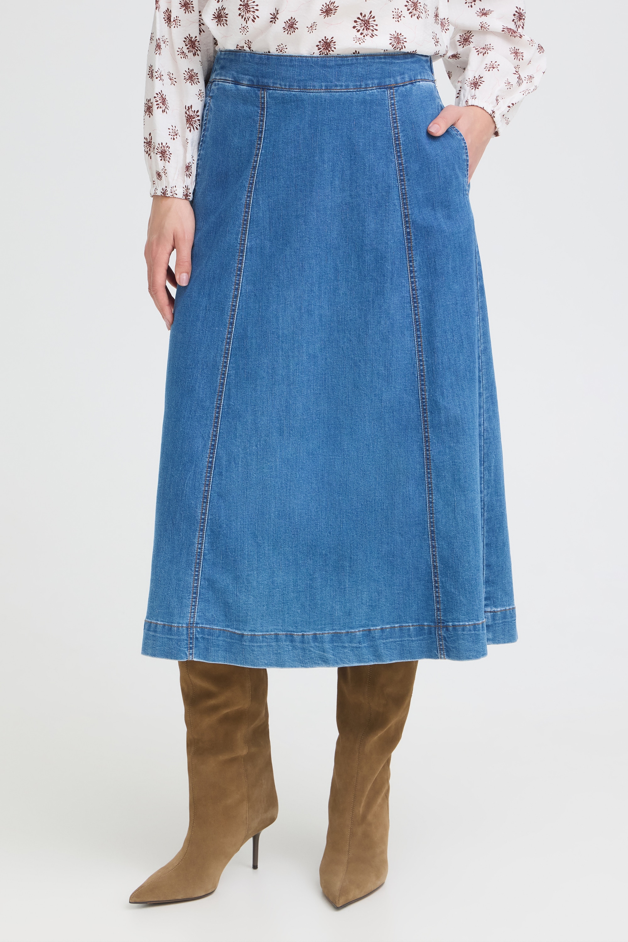 fransa Jeansrock »Denimrock FRCHICAGO«