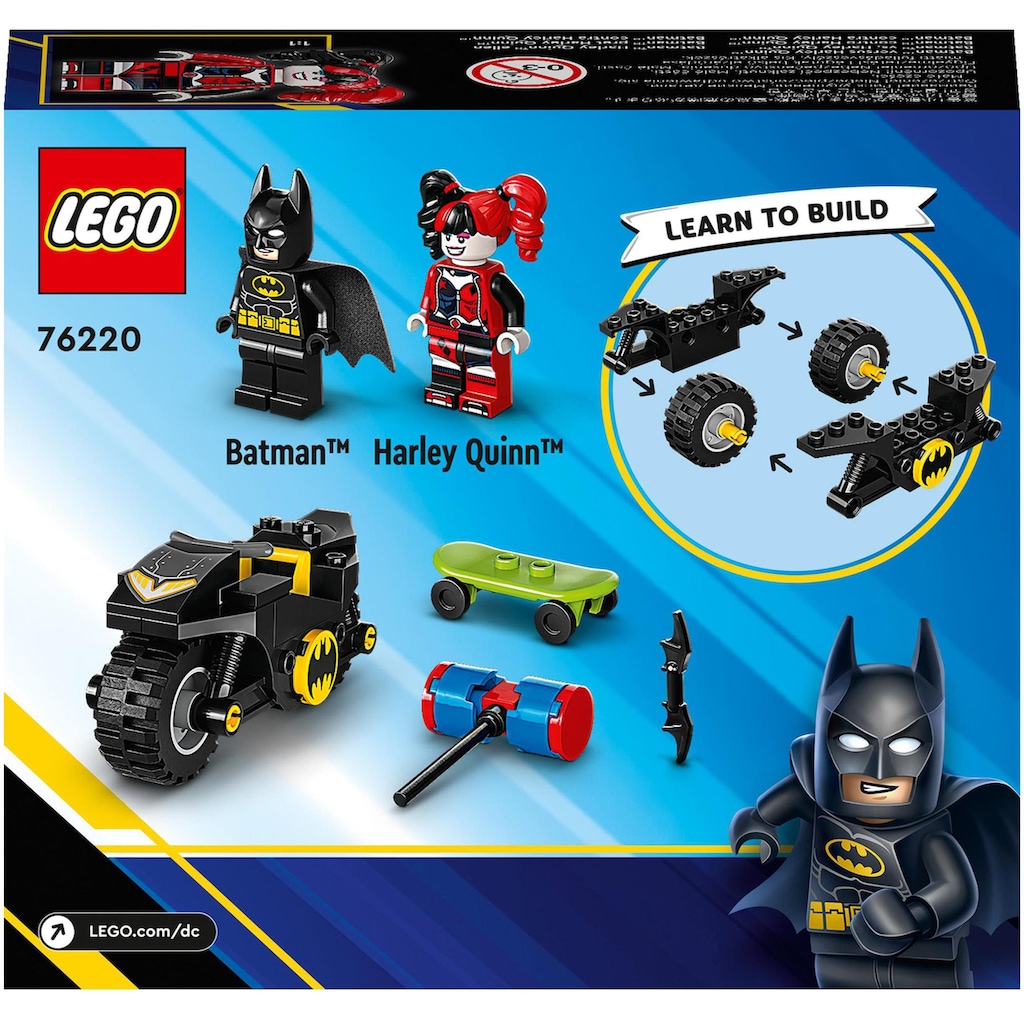 LEGO® Konstruktionsspielsteine »Batman vs. Harley Quinn (76220), LEGO® DC Batman«, (42 St.)