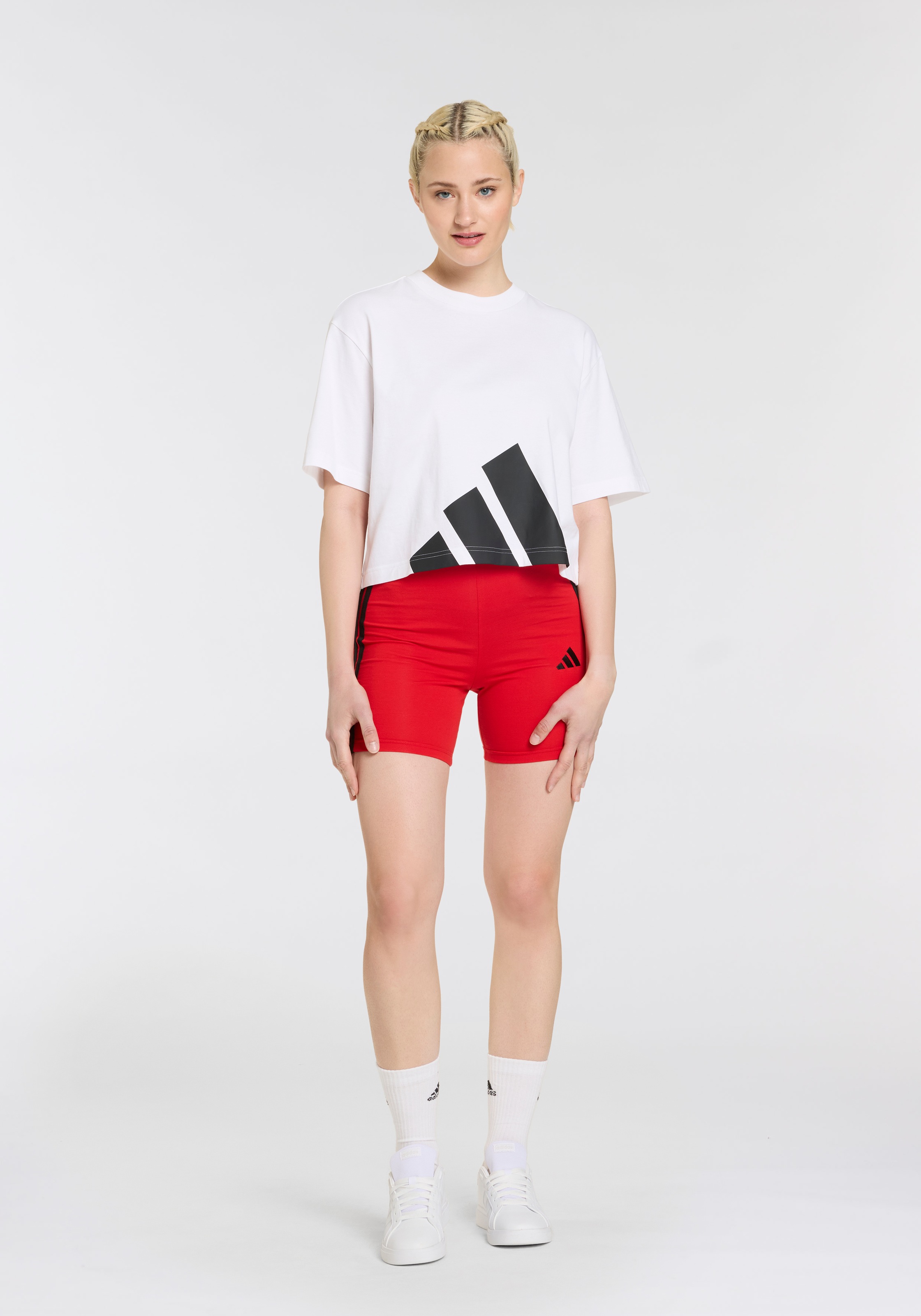 adidas Sportswear Trainingstights »W 3S SJ BK SHO«, (1 tlg.)