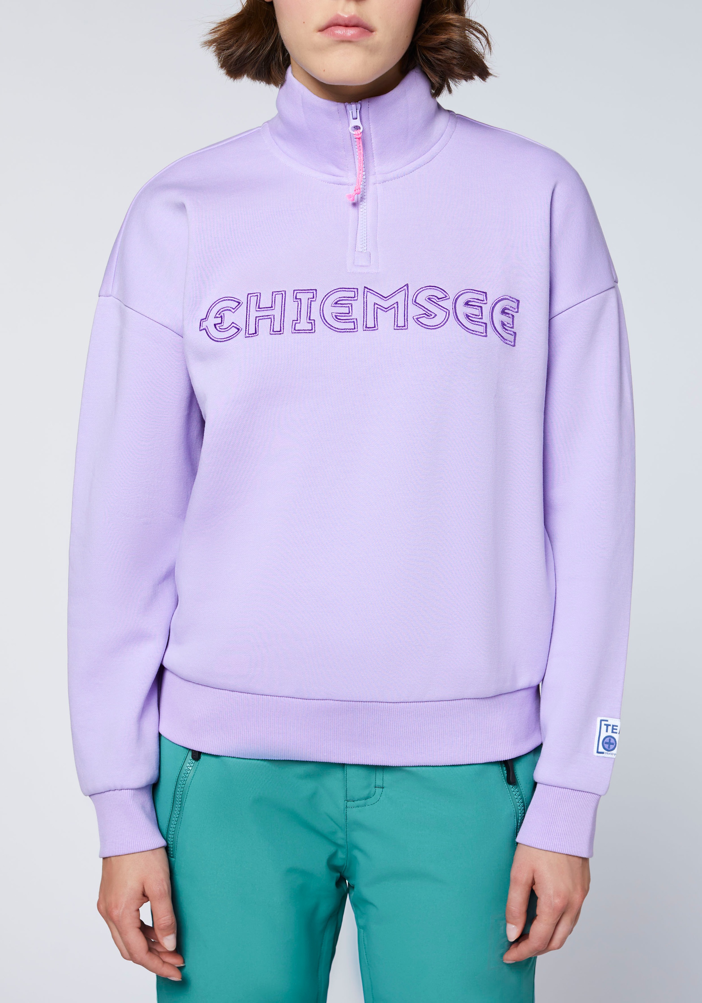 Chiemsee Sweater , - mit kuschelig weich angerauter Innenseite<br/>
