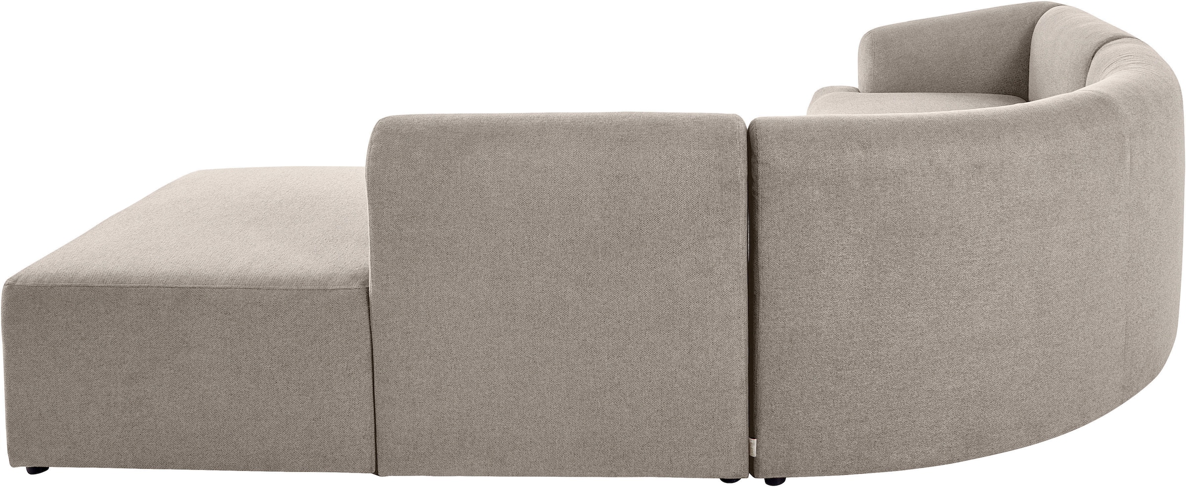 LeGer Home by Lena Gercke Ecksofa »LYZA L-Form links/rechts, Modularsofa, Maße B/T/H: 211/267/74 cm«, als Modul oder separat verwendbar, für individuelle Zusammenstellung