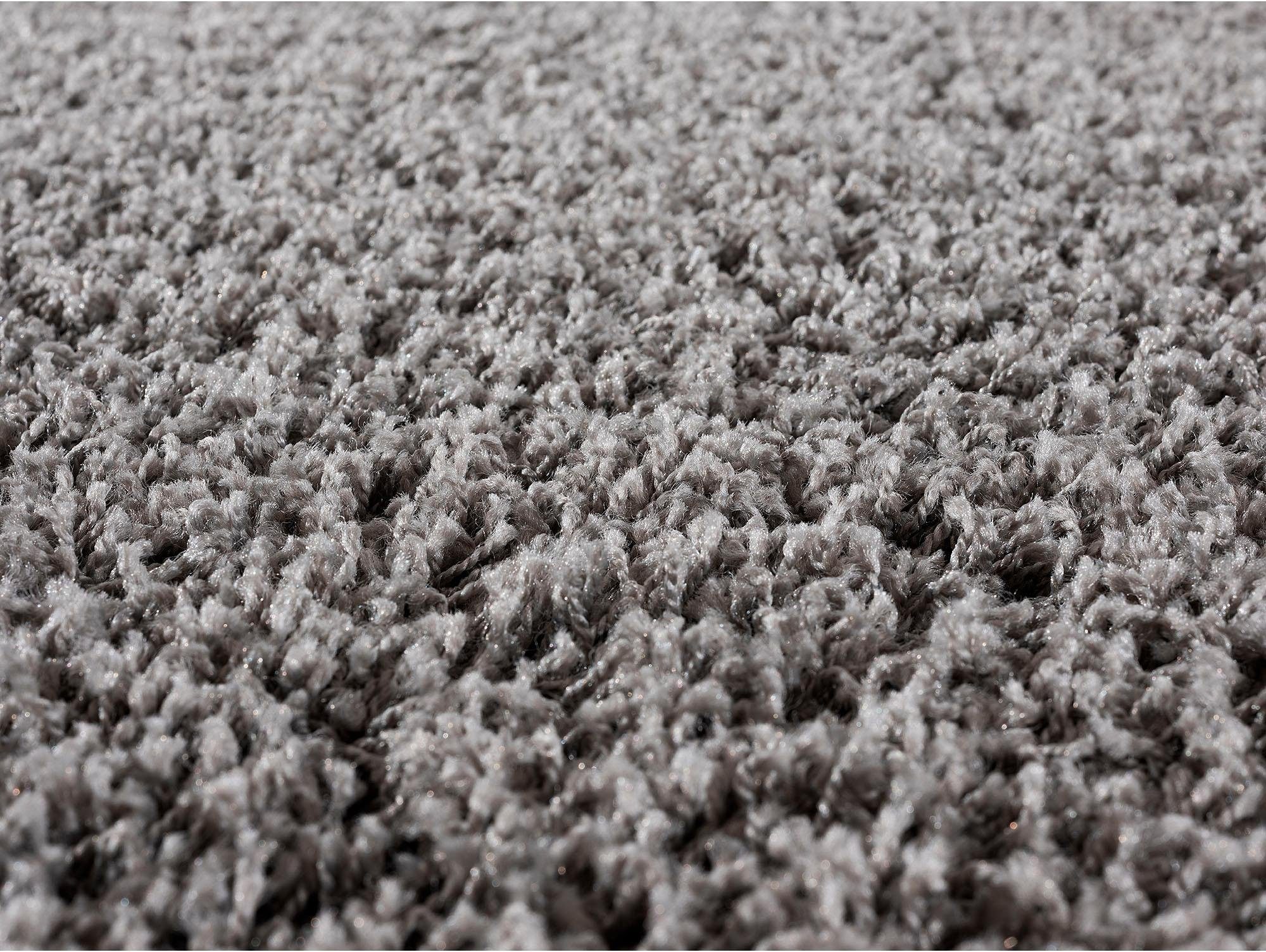 Sanat Hochflor-Läufer »LOCA«, rechteckig, 30 mm Höhe, Wohnzimmer, Langflor, Shaggy, Schlafzimmer