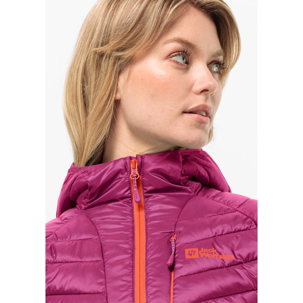 Jack Wolfskin Funktionsjacke »ROUTEBURN PRO INS JKT W«, mit Kapuze