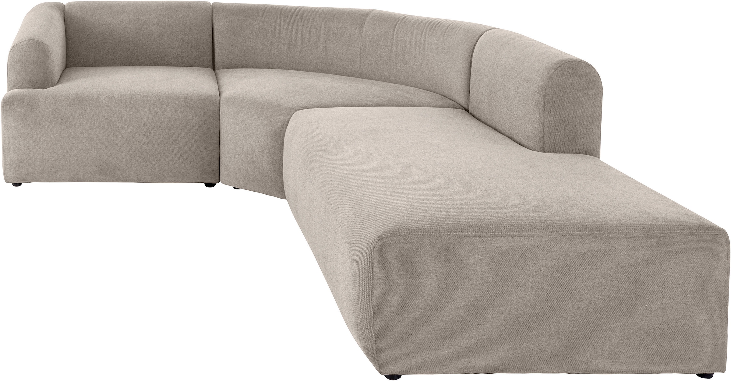 LeGer Home by Lena Gercke Ecksofa »LYZA L-Form links/rechts, Modularsofa, Maße B/T/H: 211/267/74 cm«, als Modul oder separat verwendbar, für individuelle Zusammenstellung