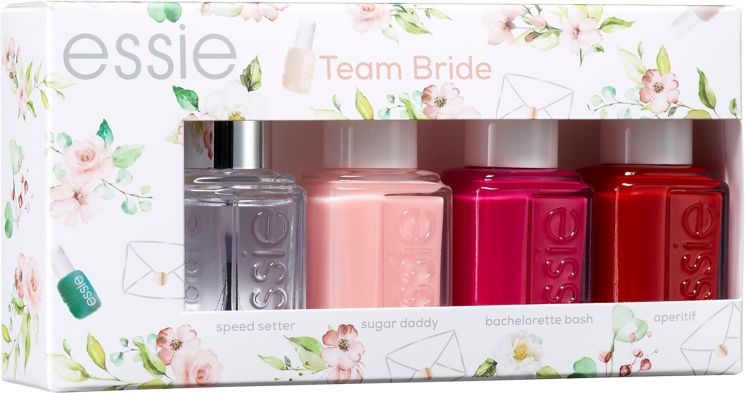 Nagellack-Set »Bride Set Team Bride«, (Set, 4 tlg.)