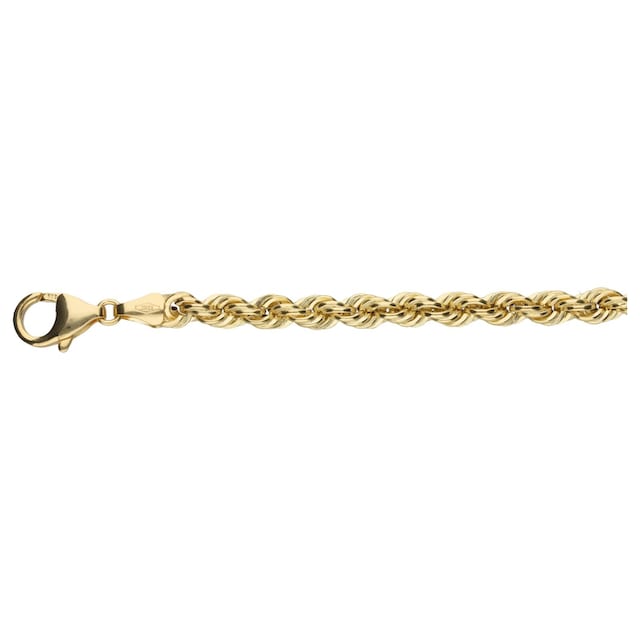 Luigi Merano Armband »Armband Kordelkette, hohl, Gold 585« bei ♕