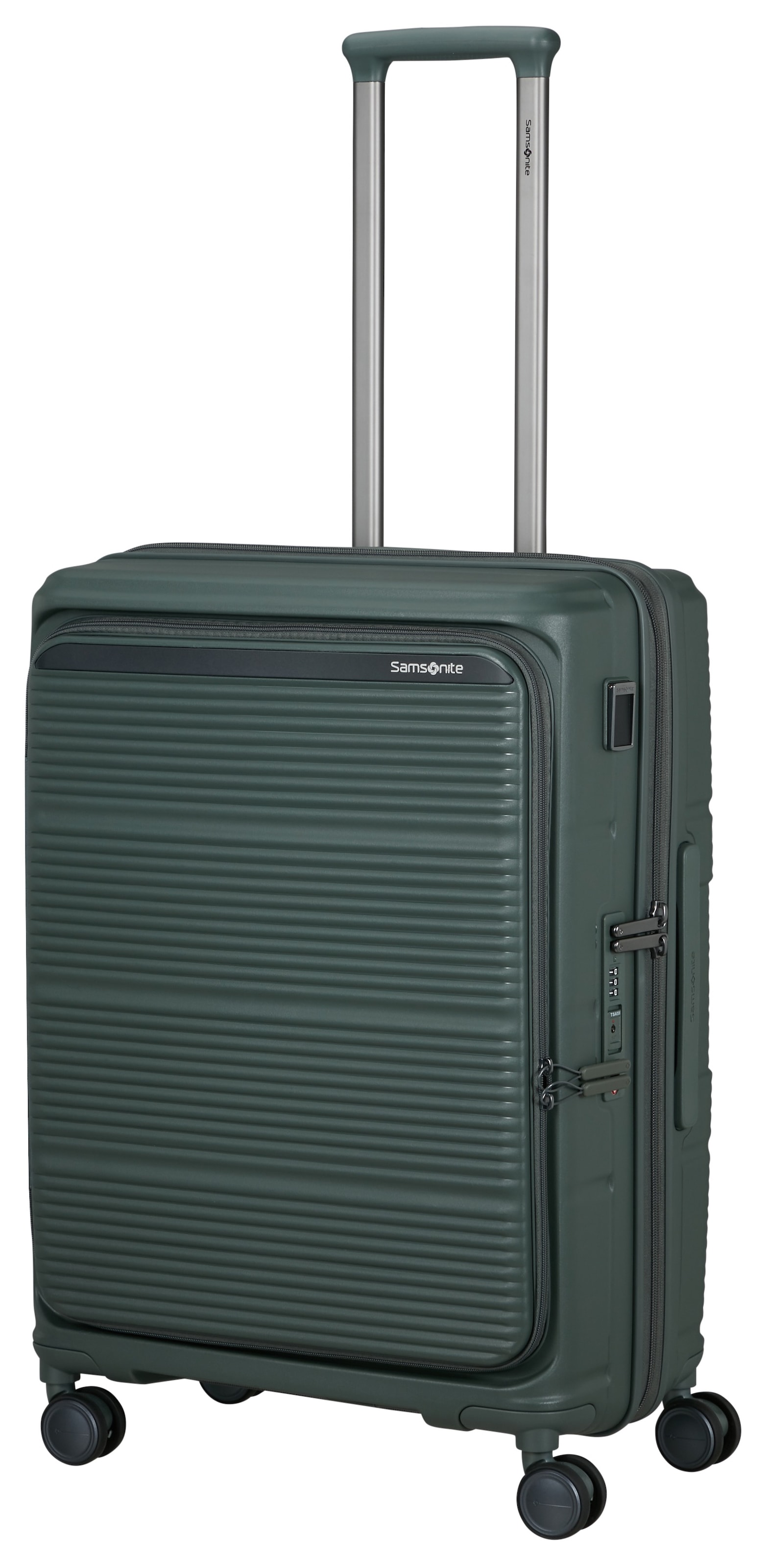 Samsonite Hartschalen-Trolley »PARALUX, verschiedene Größen und Farben« 72 l 4 Rollen Reisegepäck mit Frontfach Packwürfel Trennpolster