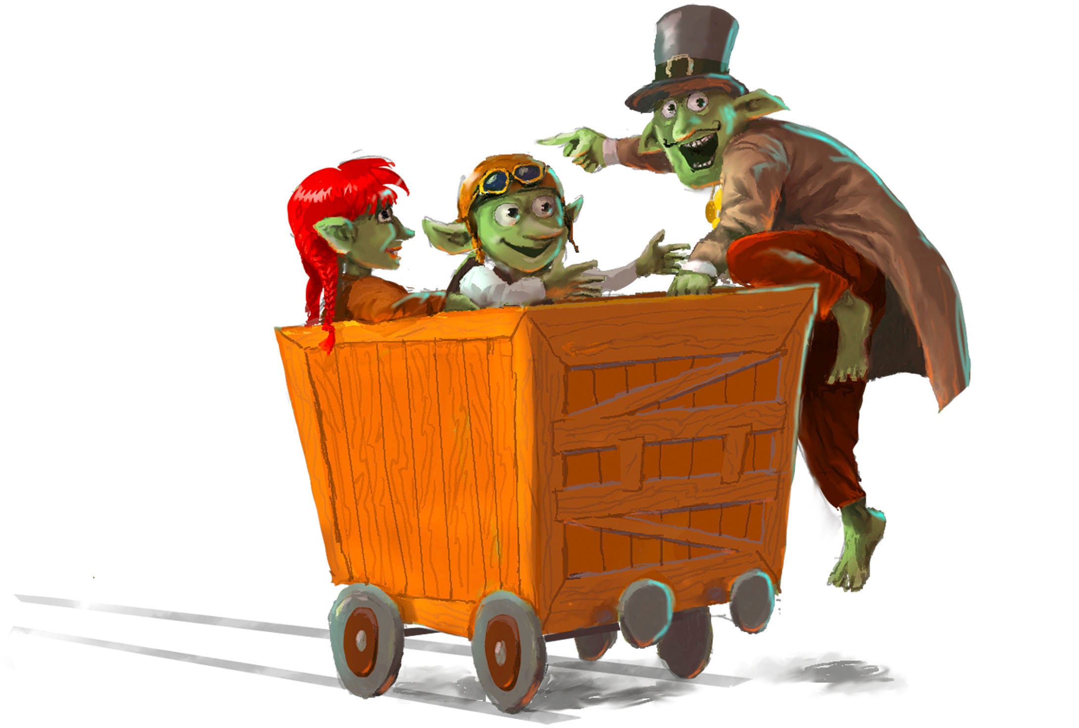 HUCH! Spiel »Goblin Coaster«