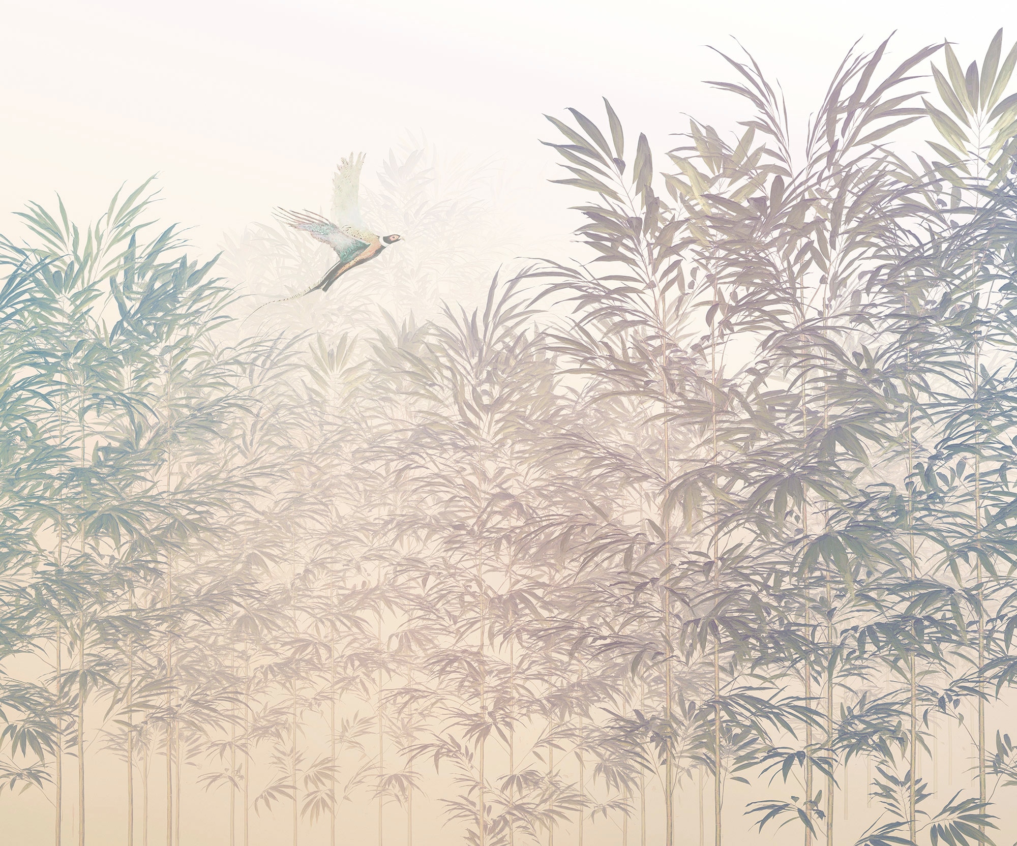 Komar Vliestapete »Bamboo Paradise«, 300x250 cm (Breite x Höhe)