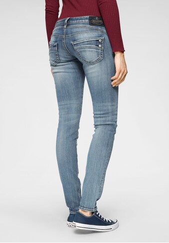 Herrlicher Slim-fit-Jeans »PIPER SLIM REUSED DENIM«, Low Waist Powerstretch kaufen