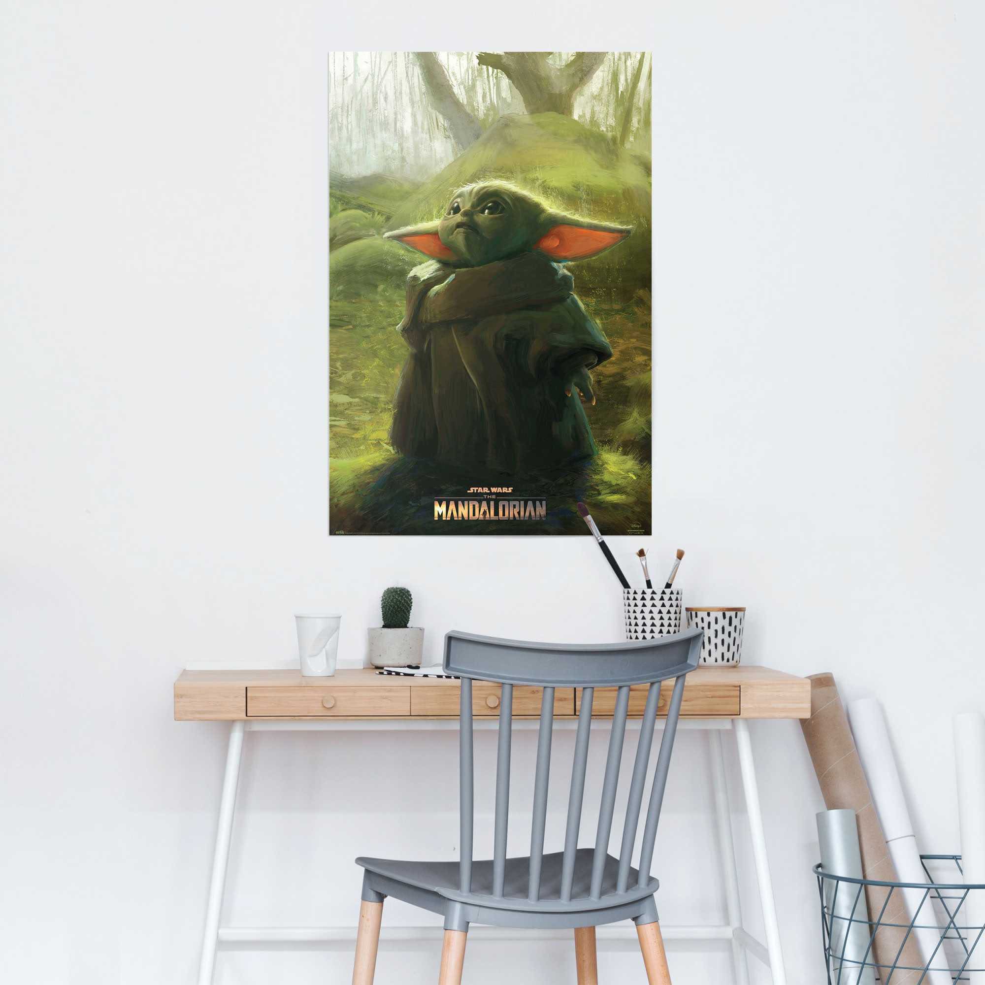 Reinders! Poster »Baby Yoda Grogu« auf Rechnung bestellen