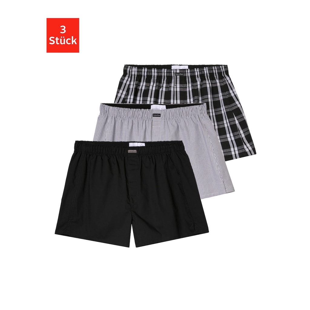 Calvin Klein Underwear Webboxer »CLASSIC FIT«, (3 St.)