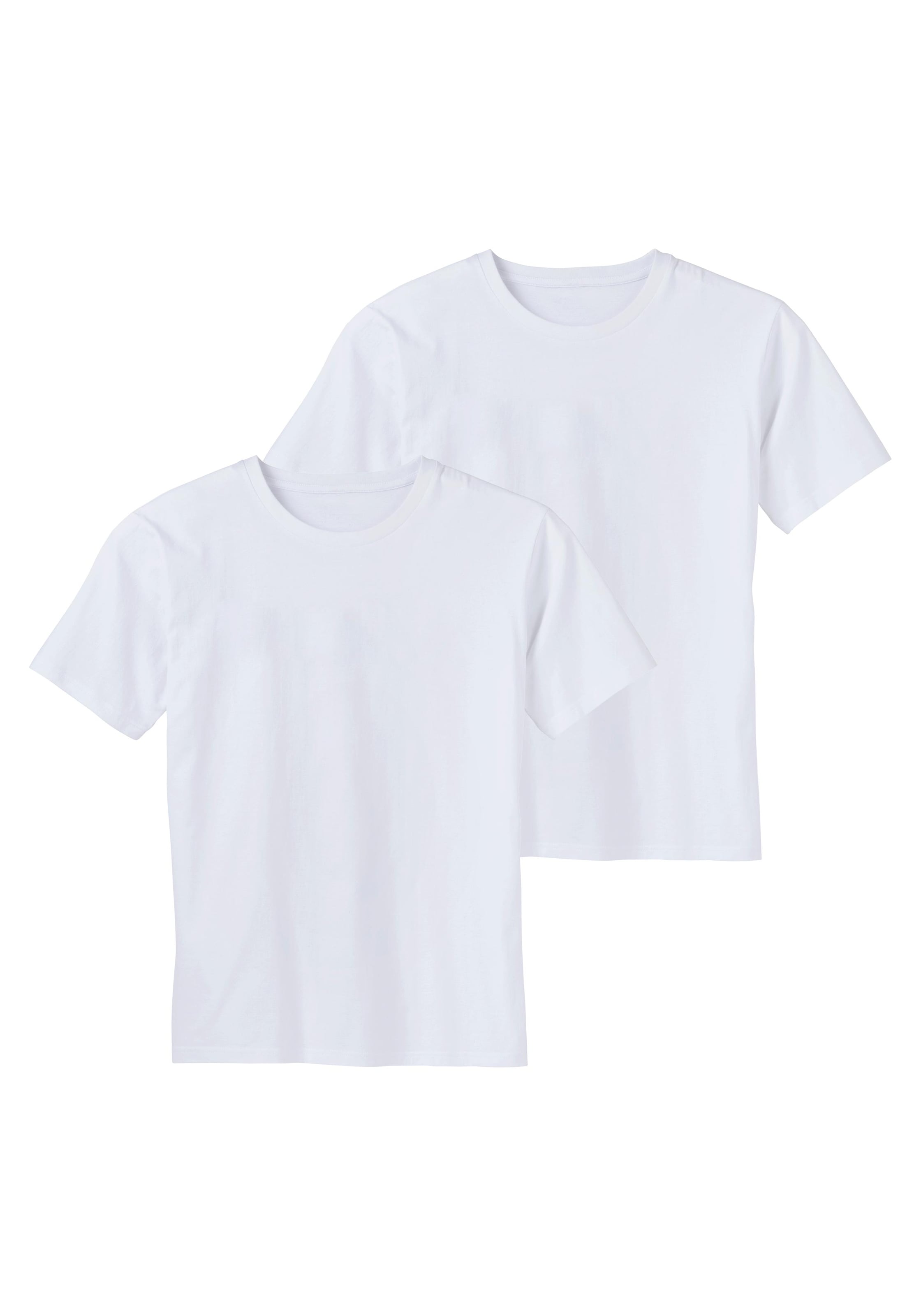 Bench. Loungewear T-Shirt, (2er-Pack), Basic in uni