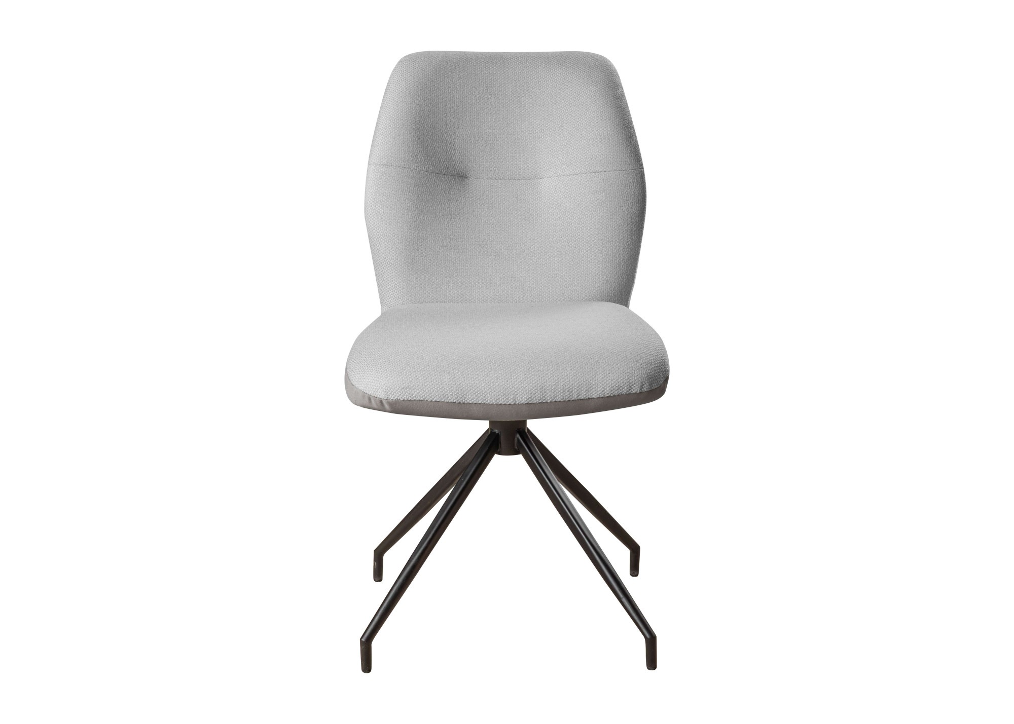 OTTO home Drehstuhl »Bruna Esszimmerstuhl,Polsterstuhl, Küchenstuhl, 4-Fußstuhl« () 360° drehbar, mit automatischer Rückstellung, 2-Stoff-Design