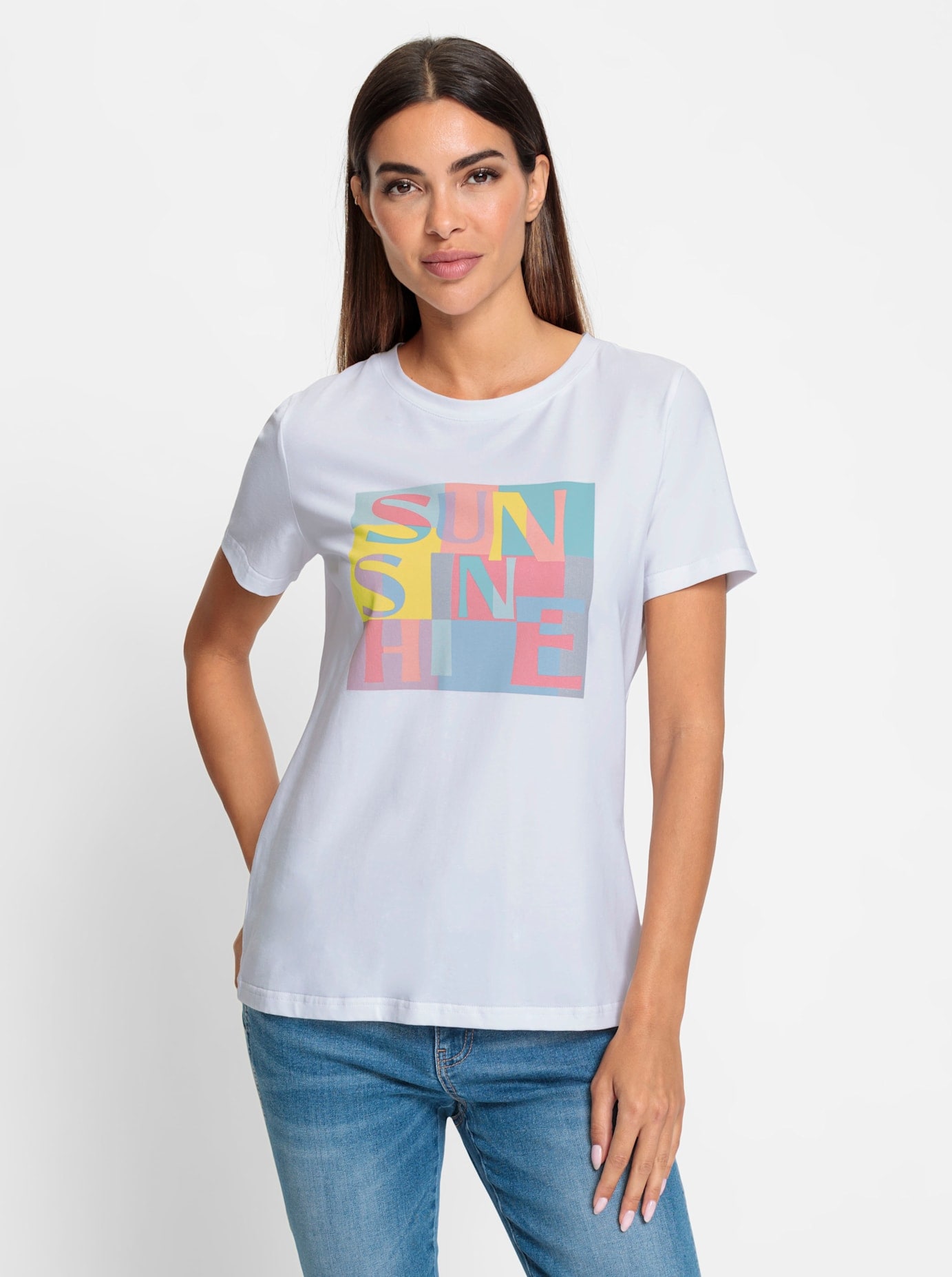 heine T-Shirt »T-Shirt«, (1 tlg.)