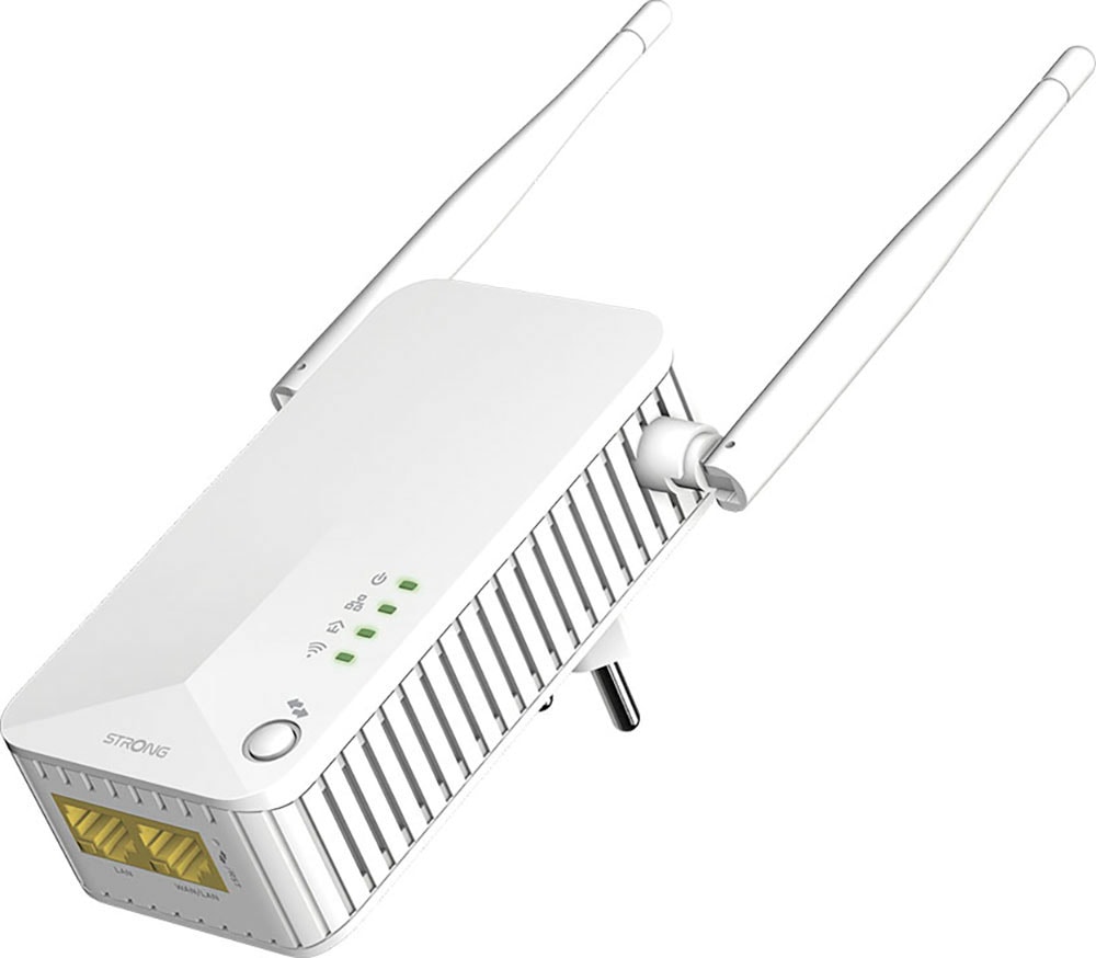 Strong Reichweitenverstärker »POWERLINE WI-FI 600 TRIPLE PACK« 600 Mbit/s, WiFi, 3 Einheiten