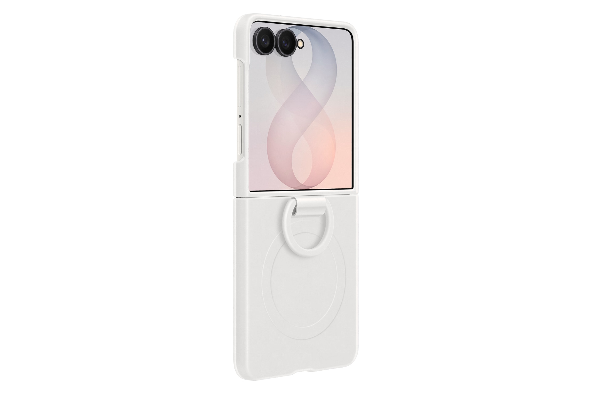 Samsung Smartphone-Hülle »Silicone Ring Magnet Case für Galaxy Flip8« Smartphones Backcover, Schutzhülle, Handyschutzhülle, Case, Schutzcase, stoßfest