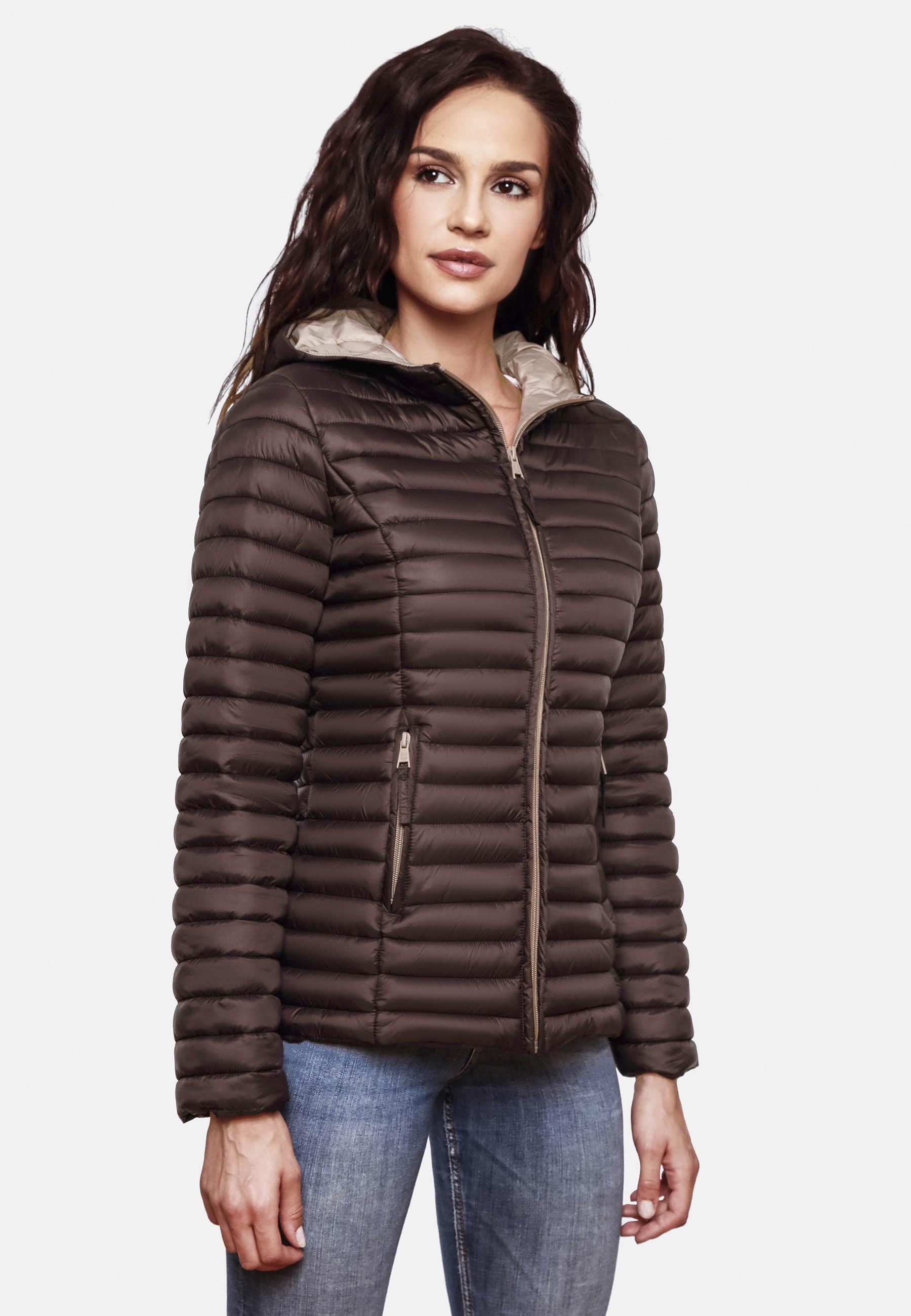 Marikoo Steppjacke »Übergangsjacke Asraa« mit Kapuze