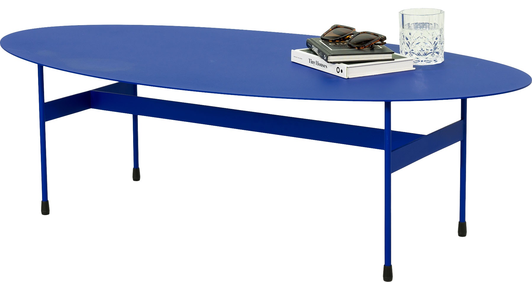 Spinder Design Couchtisch »MIRA OVAL«, Couchtisch aus Stahl