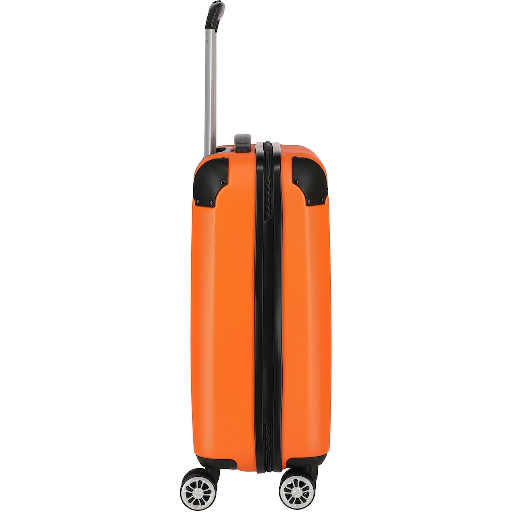 travelite Trolleyset »City, orange«, (3 tlg.)