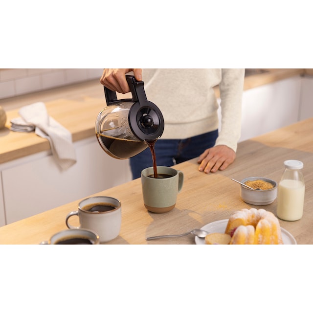 BOSCH Filterkaffeemaschine »MyMoment TKA3M133«, 1,25 l Kaffeekanne,  Papierfilter, 1x4, 60min Warmhaltefunktion, Aroma intense,  Entkalkungsprogramm, 1200 W mit 3 Jahren XXL Garantie