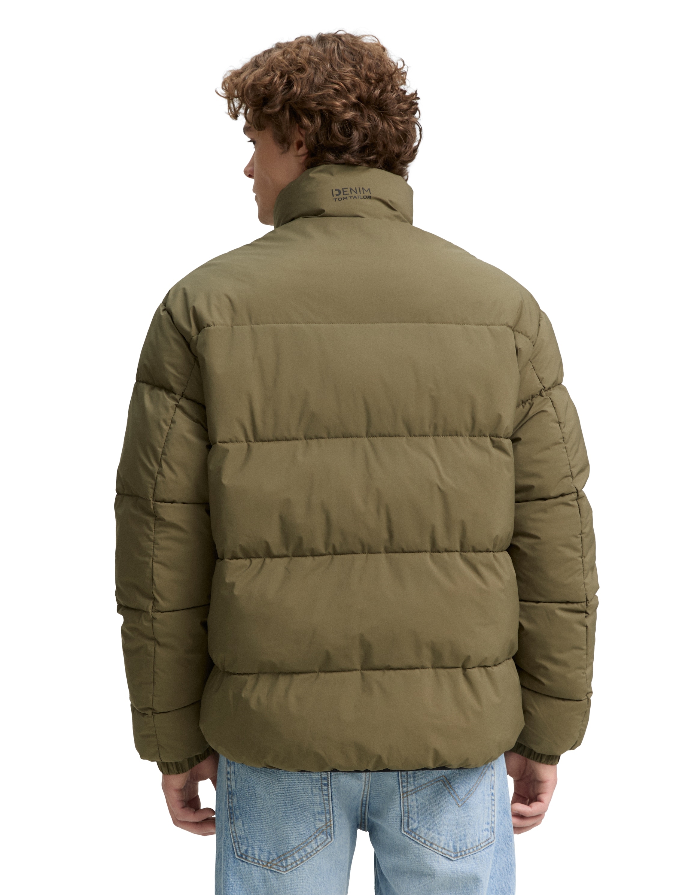 TOM TAILOR Denim Steppjacke mit Taschen