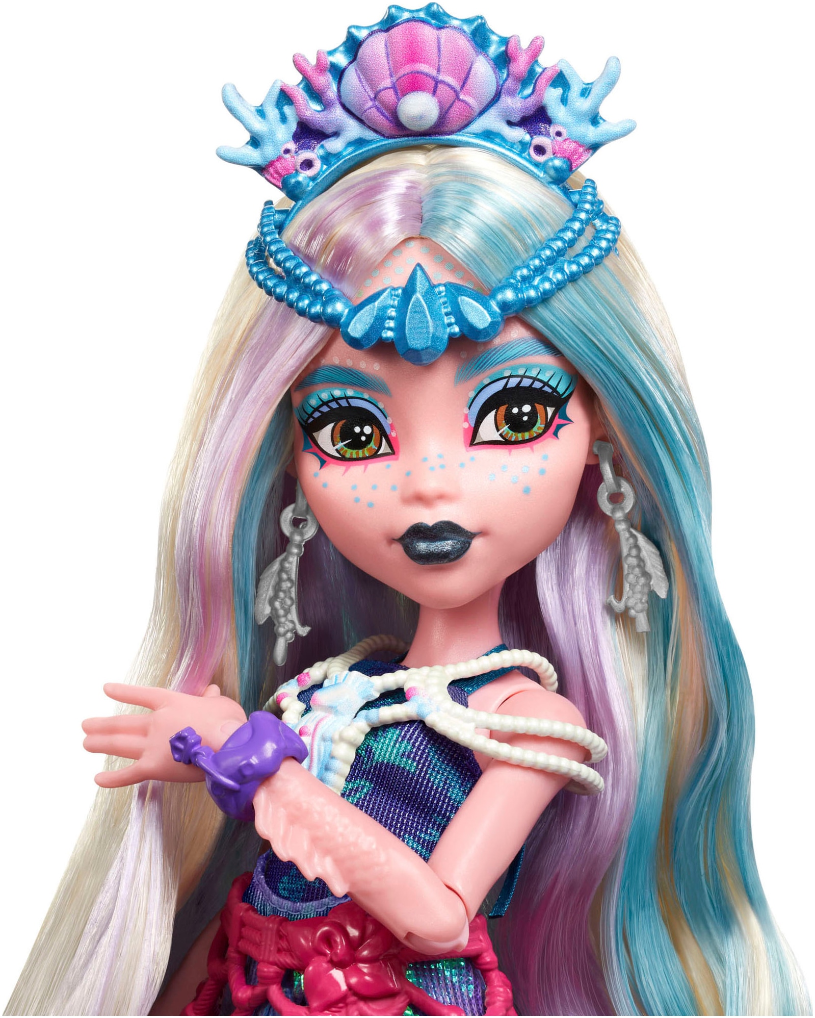 MonsterHigh™ Anziehpuppe »Monsterfest Lagoona Blue mit Festival-Outfit«