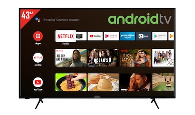 Telefunken LED-Fernseher »XU43AJ600«, 108 cm/43 Zoll, 4K Ultra HD, Android TV kaufen