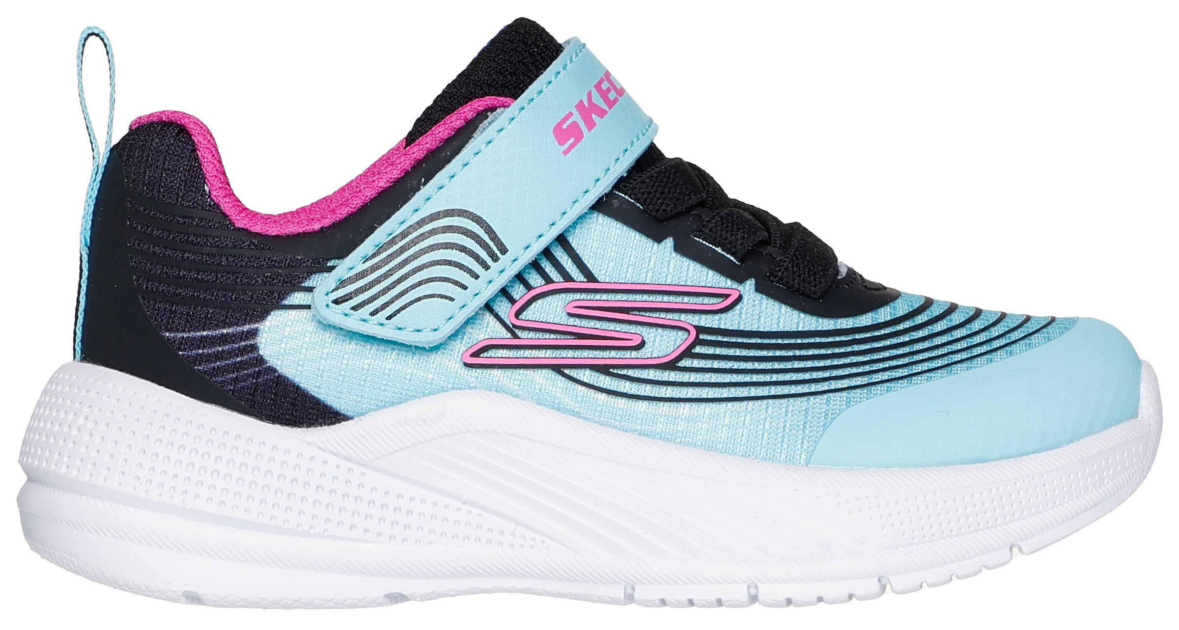 Skechers Kids Sneaker »MICROSPEC ADVANCE«, Babyschuh, Klettschuh, Kinderschuh mit Gummizug