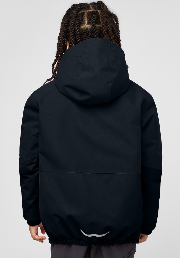 Jack Wolfskin Outdoorjacke »BLOCKY JACKET K«, mit Kapuze