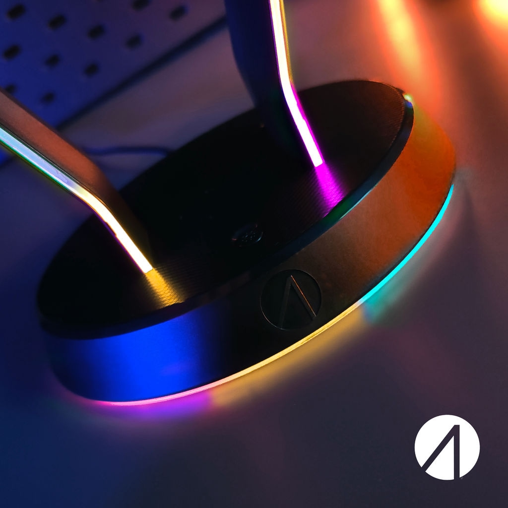 Stealth Gaming-Headset Zubehör »LED Headset Ständer mit Headset C6-100 LED«, 12 RGB Beleuchtungseffekte