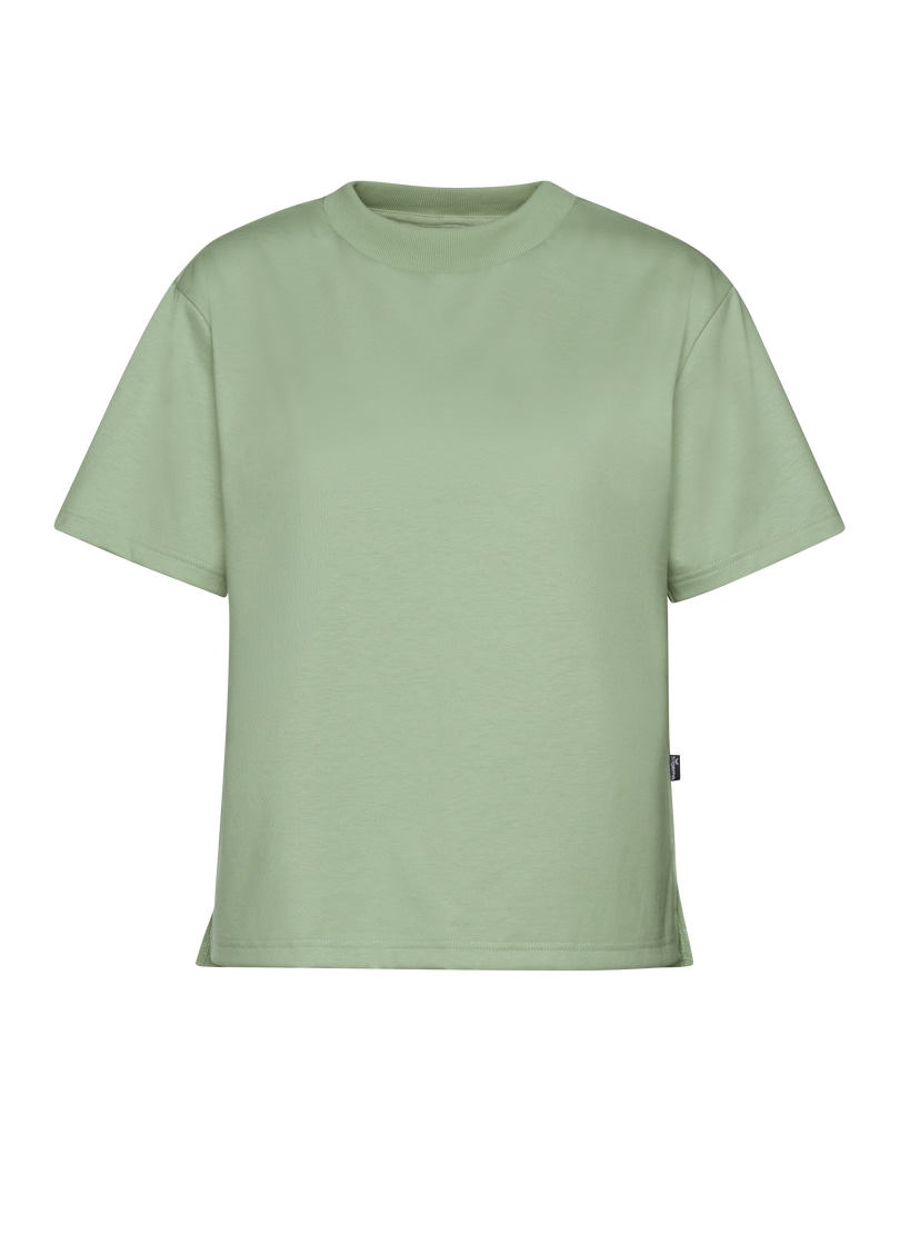 Trigema T-Shirt »TRIGEMA T-Shirt aus Baumwolle«, (1 tlg.)