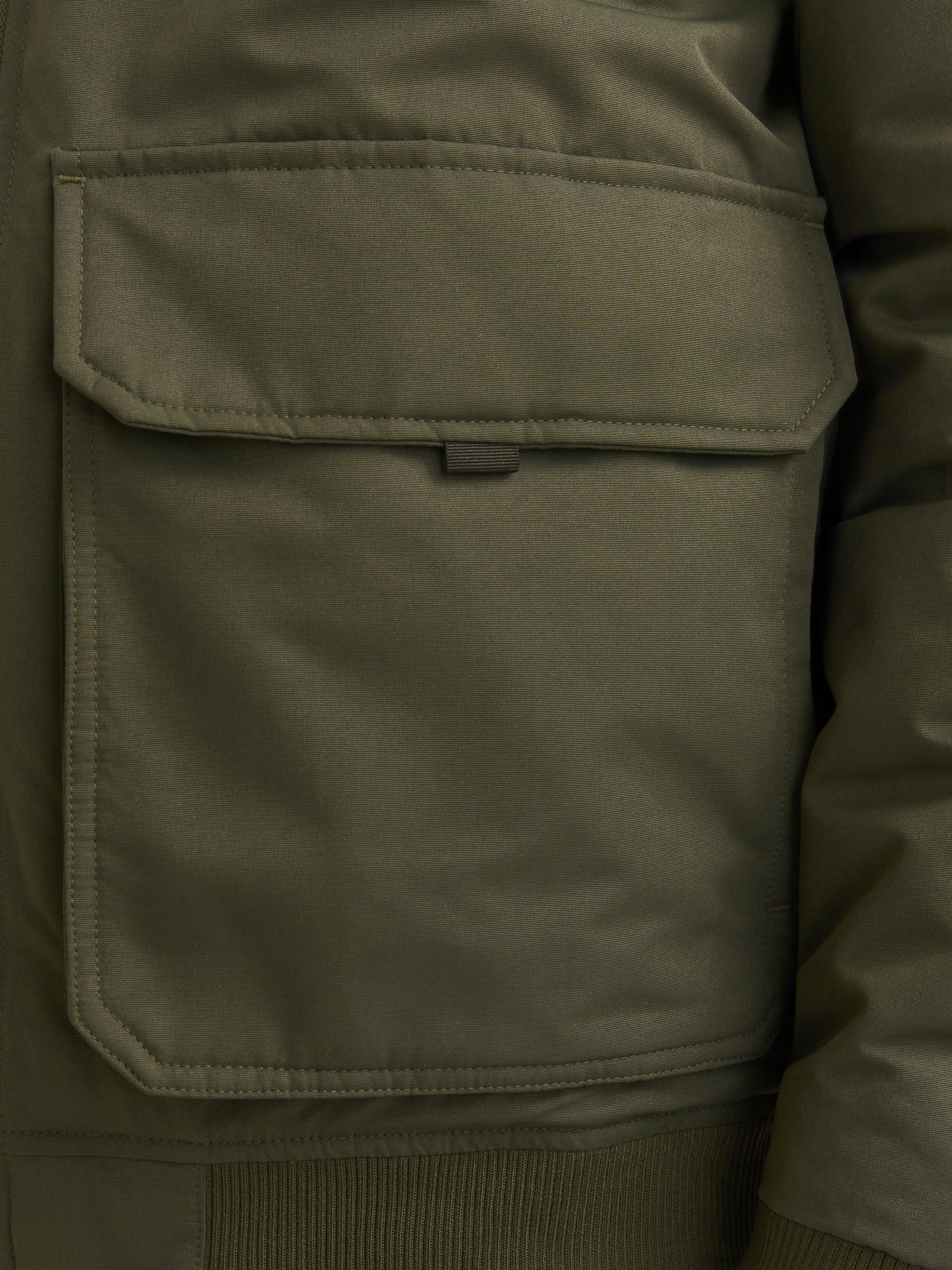 Jack & Jones Bomberjacke »JJCONSTRUCT BOMBER«, mit Kapuze