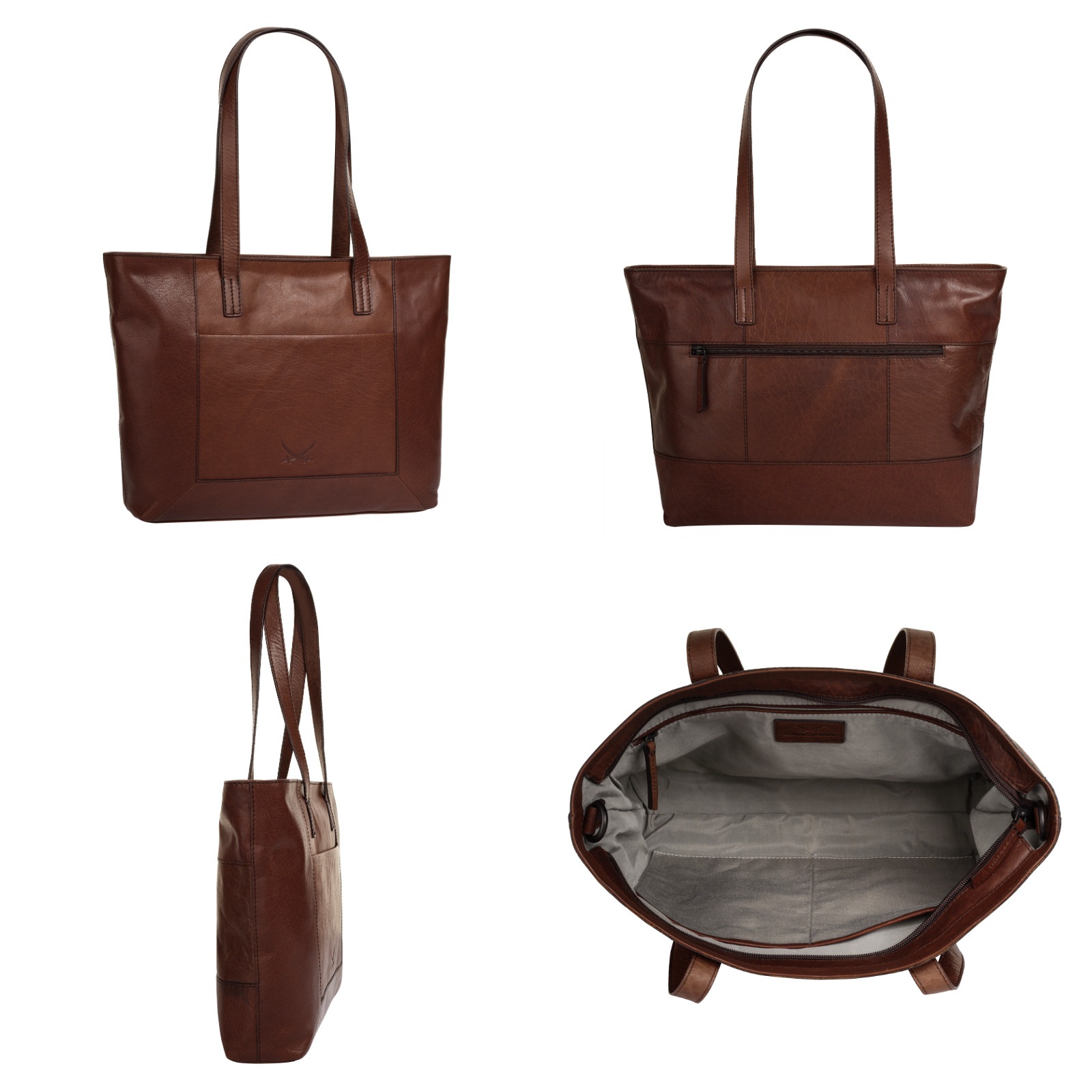 Sansibar Shopper, echt Leder