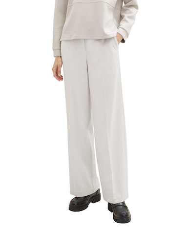 Bügelfaltenhose, mit Bügelfalten