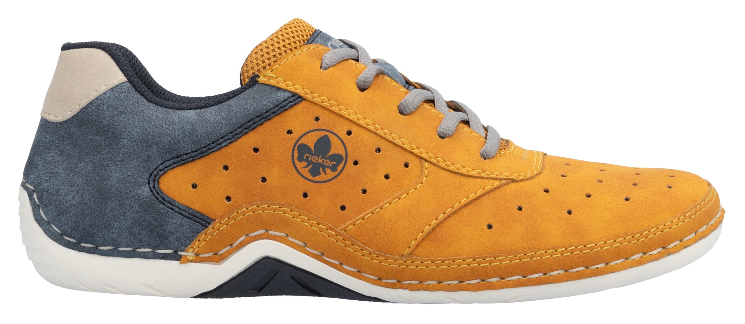 Rieker Sneaker  , Schnürschuh, Halbschuh, Freizeitschuh mit MemoSoft-Innensohle