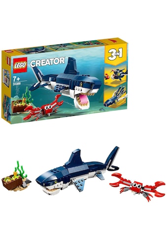 LEGO® Konstruktionsspielsteine »Bewohner der Tiefsee (31088), LEGO® Creator 3in1«,... kaufen