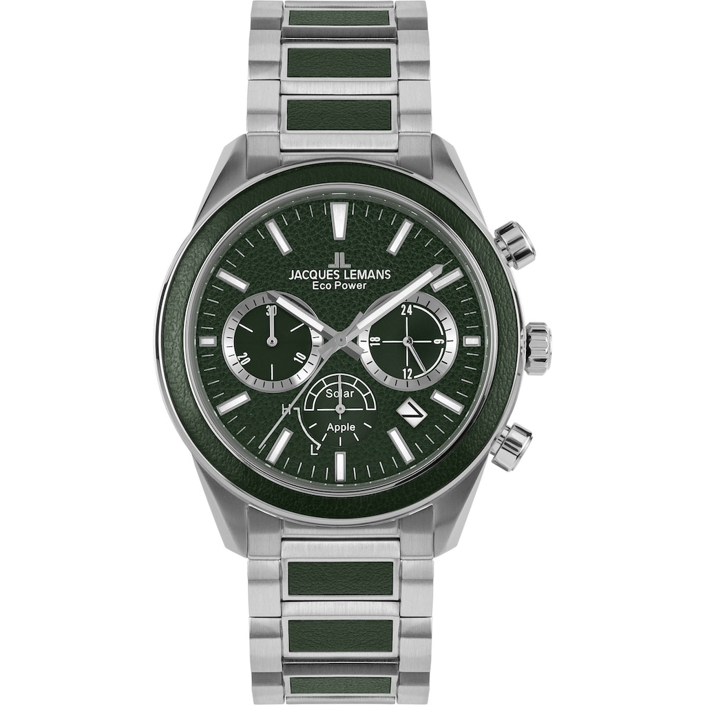 Jacques Lemans Chronograph »Eco Power Solar Apple, 1-2115G«