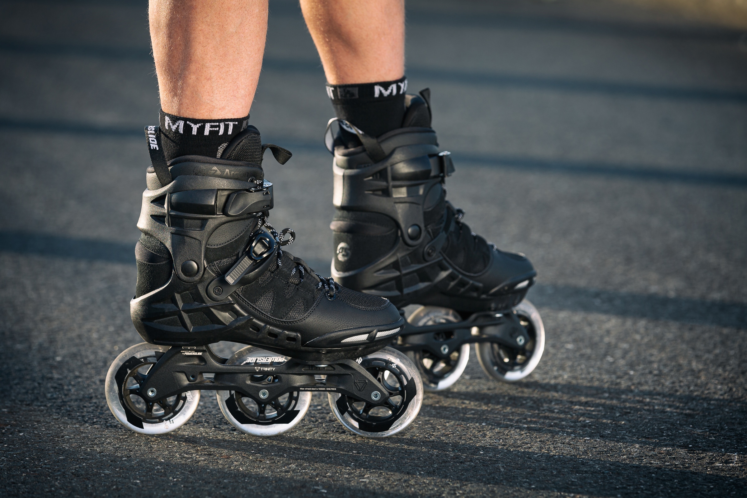 Powerslide Inlineskates »Phuzion Argon Black 100«