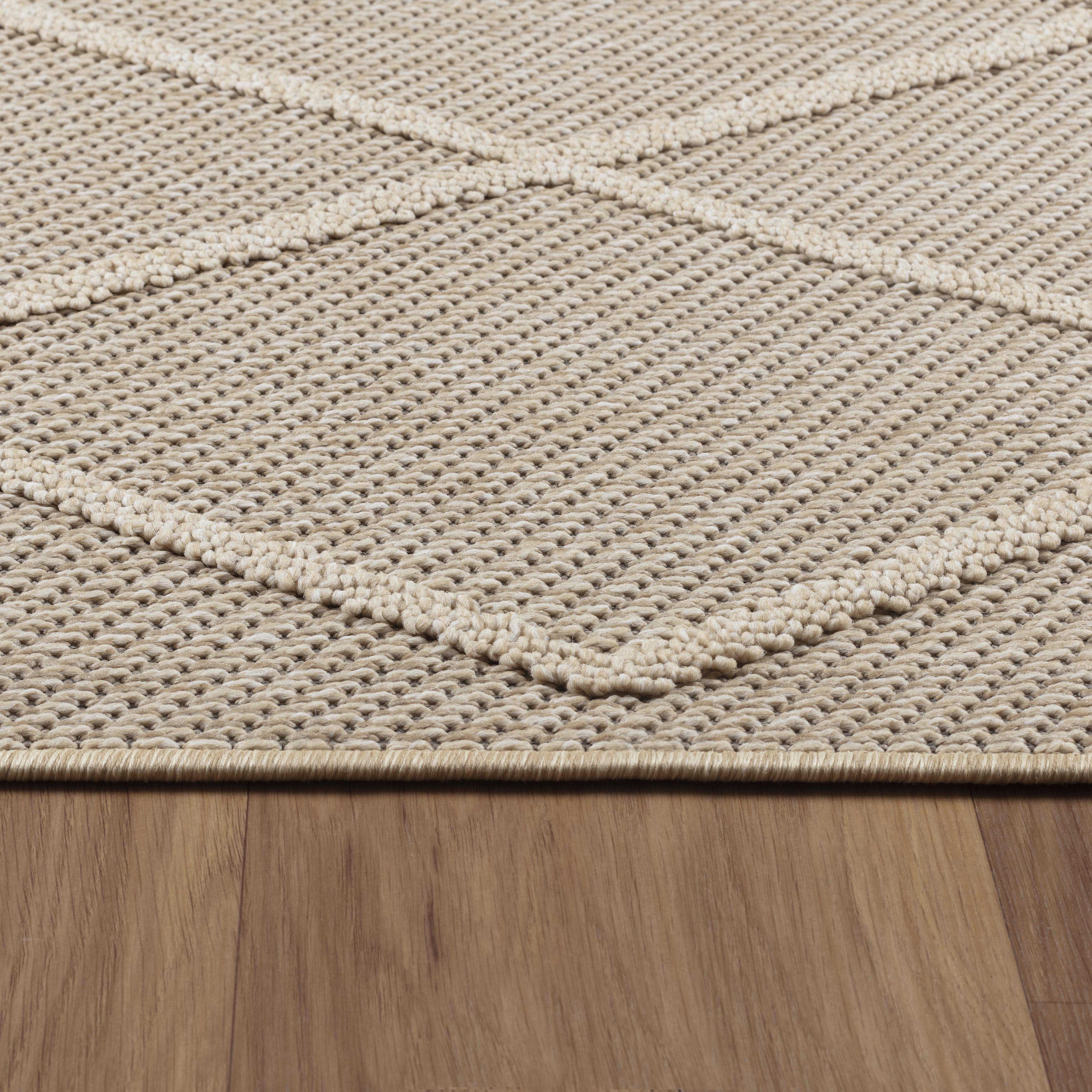 Ayyildiz Teppiche Outdoorteppich »PATARA 4955«, rechteckig, 8 mm Höhe, Läufer / Pflegeleicht / Strapazierfähig / In- und Outdoor geeignet