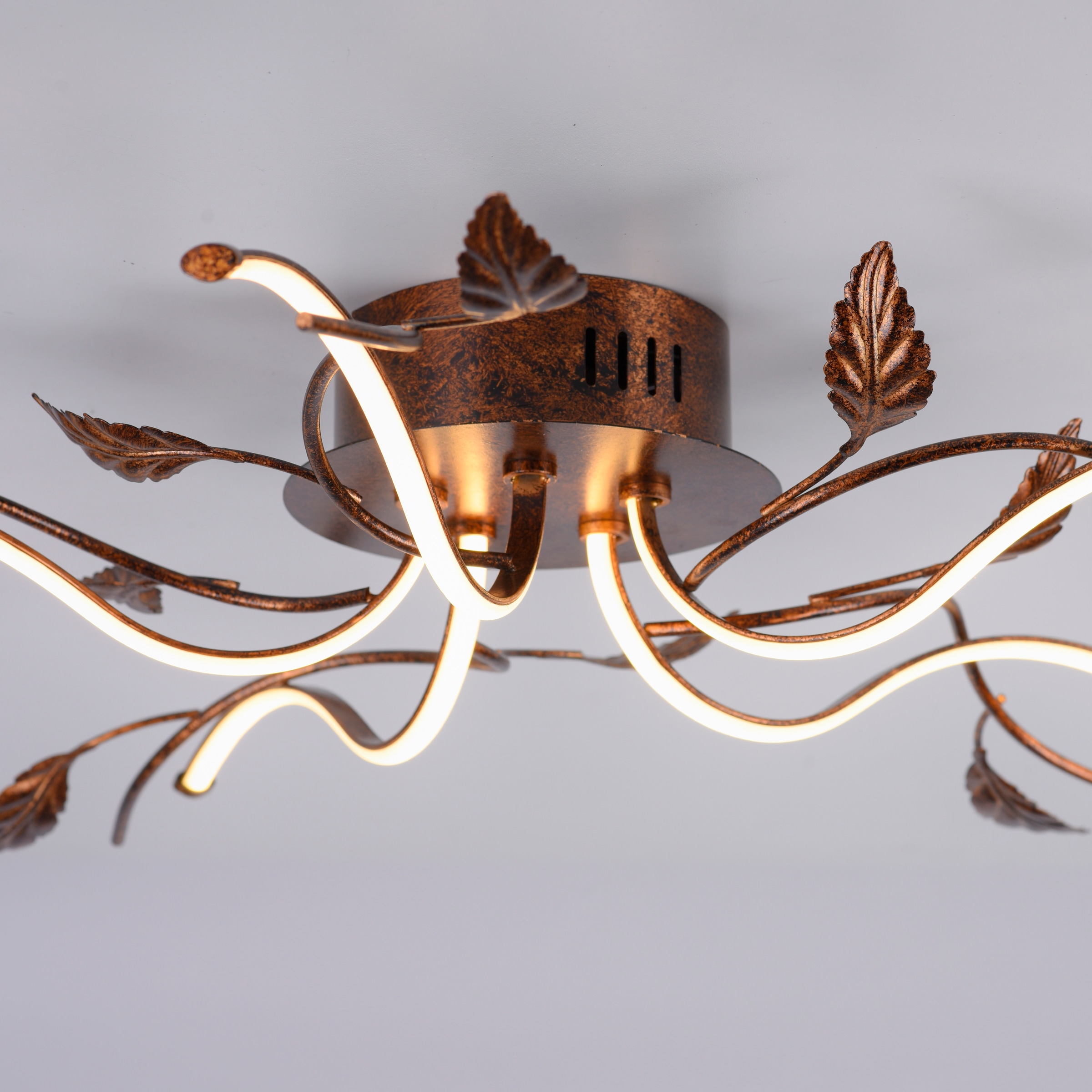 JUST LIGHT LED Deckenleuchte »AURELIA« LED-Board 1 Stk. Warmweiß Dimmbar, Memoryfunktion, 2700K Leuchtmittel