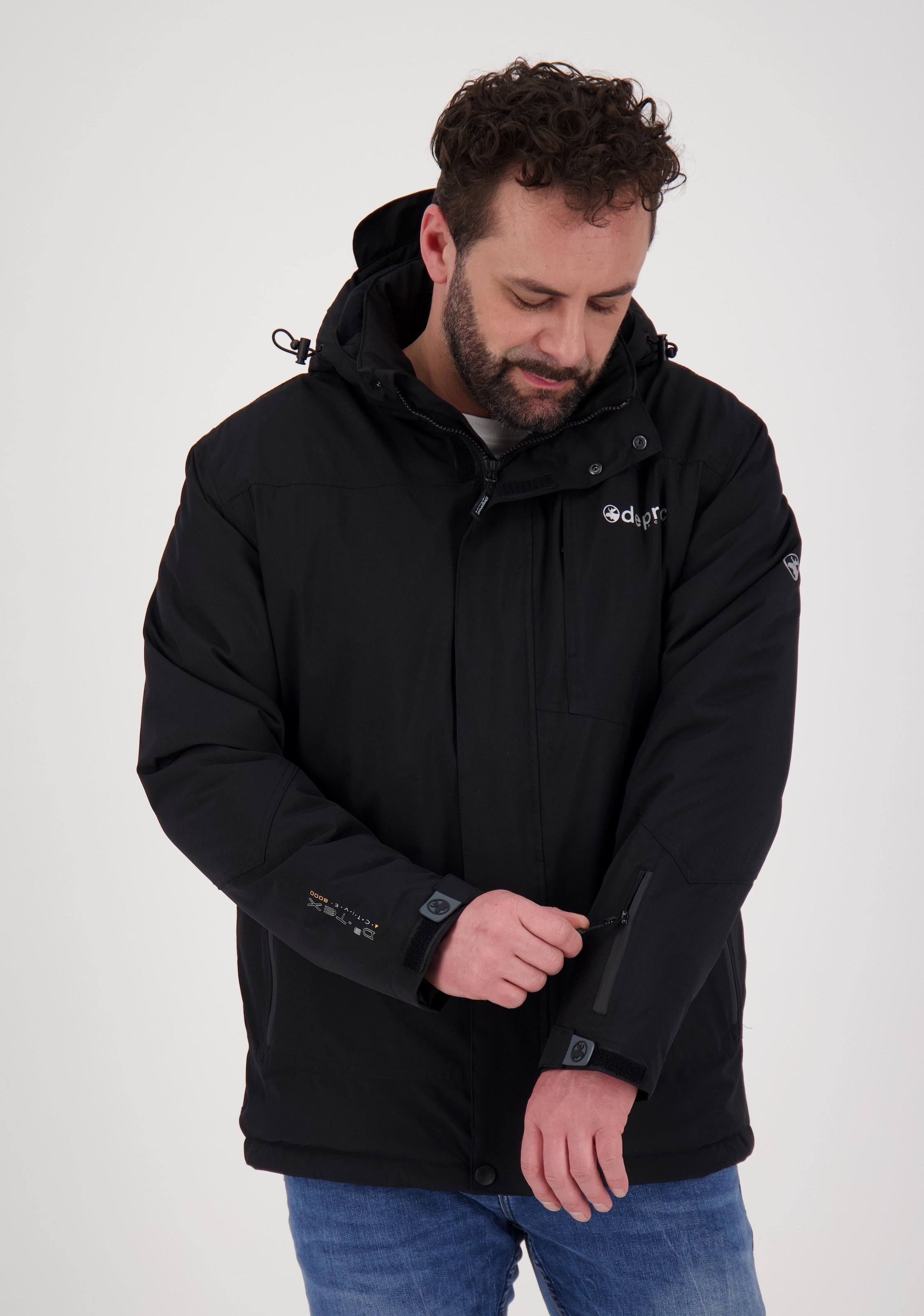DEPROC Active Winterjacke »MONTREAL MEN«, auch in Großen Größen erhältlich