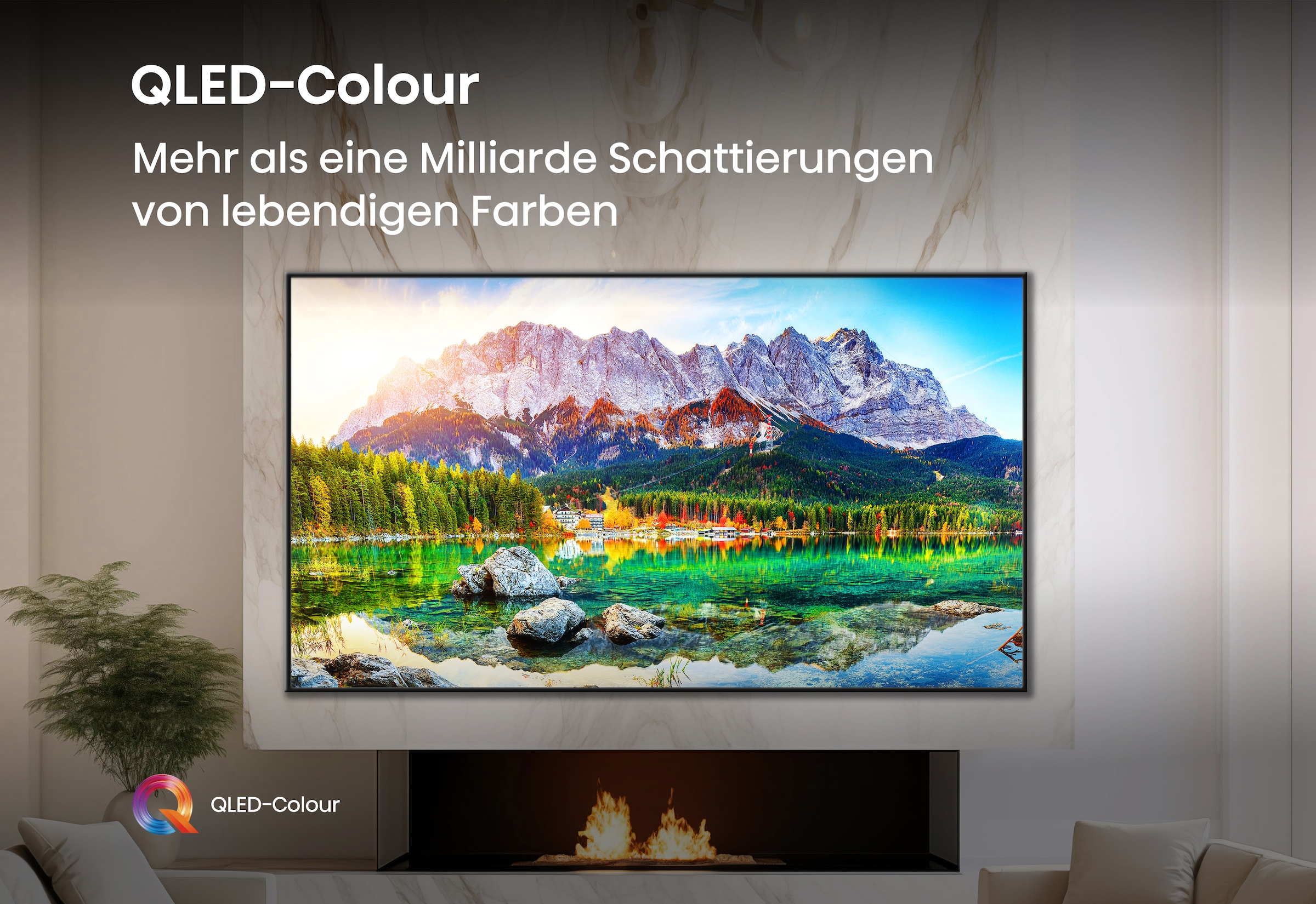 Hisense QLED Mini LED-Fernseher »55E89Q« 139 cm/55 ″ Smart-TV 4K UHD MiniLED Smart TV