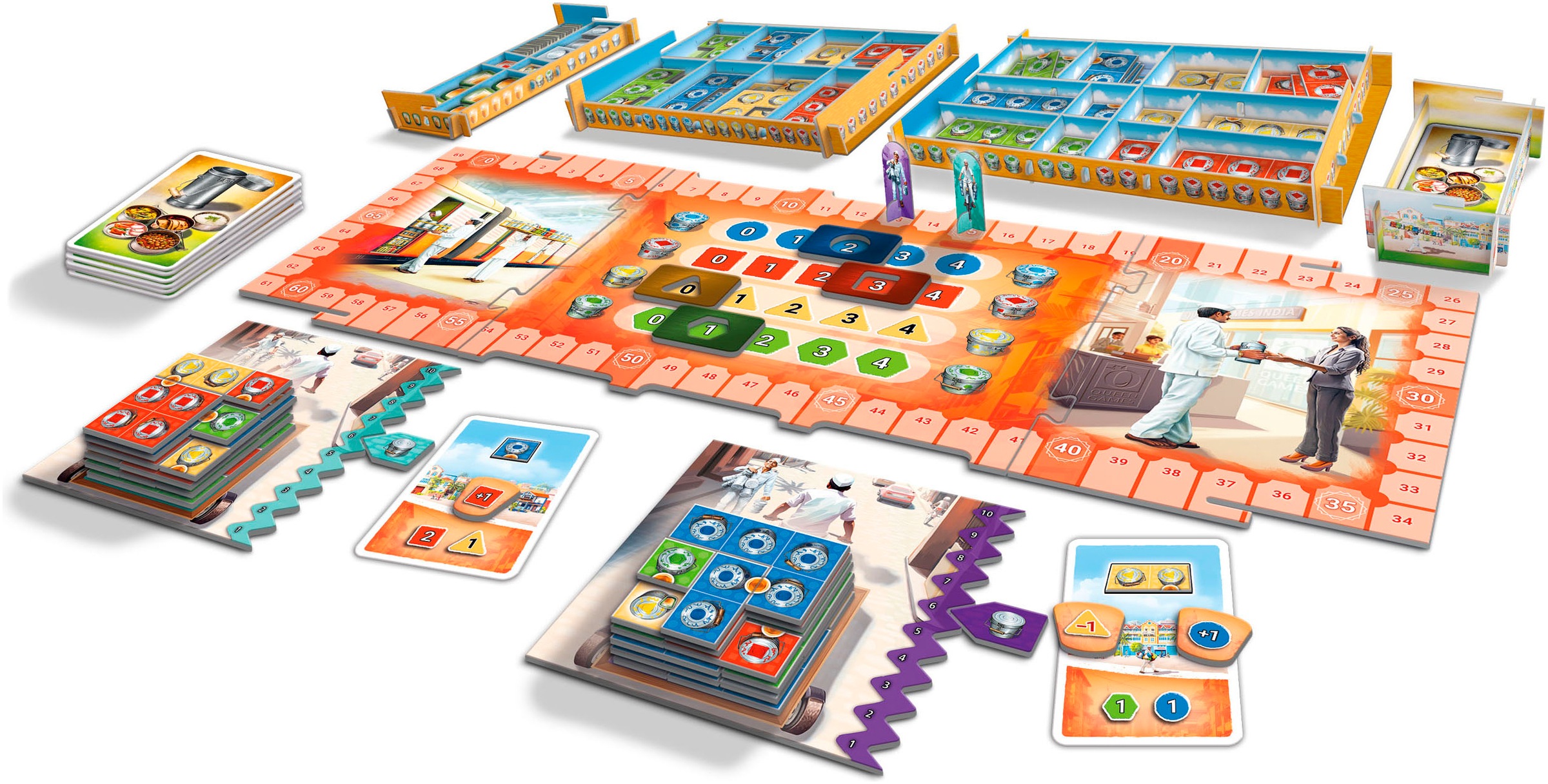 Queen Games Spiel »Dabba Walla«