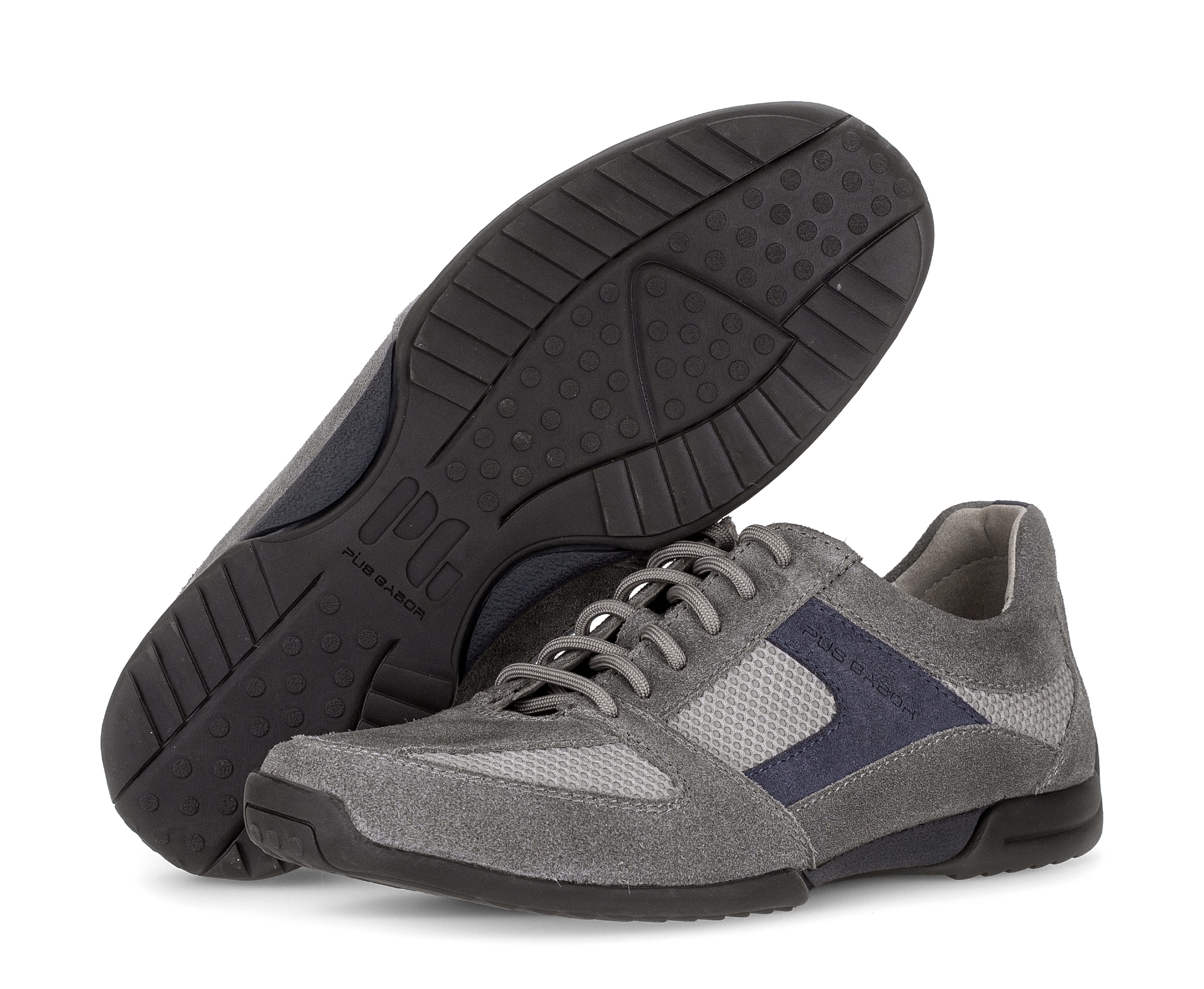 Pius Gabor Sneaker  , Freizeitschuh, Halbschuh, Schnürschuh mit Kontrastbesatz, G-Weite