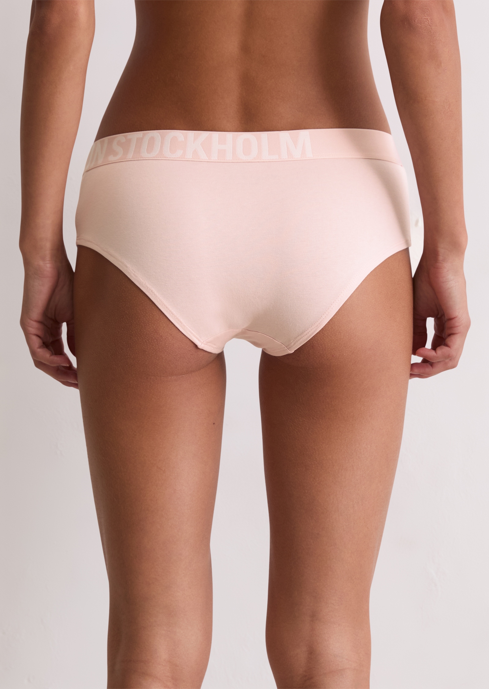 Marc O'Polo Panty »Essentials« 3er Pack,  Baumwollmix, atmungsaktiv, Logo-Bund, hüftiger Sitz, weich, elastisch