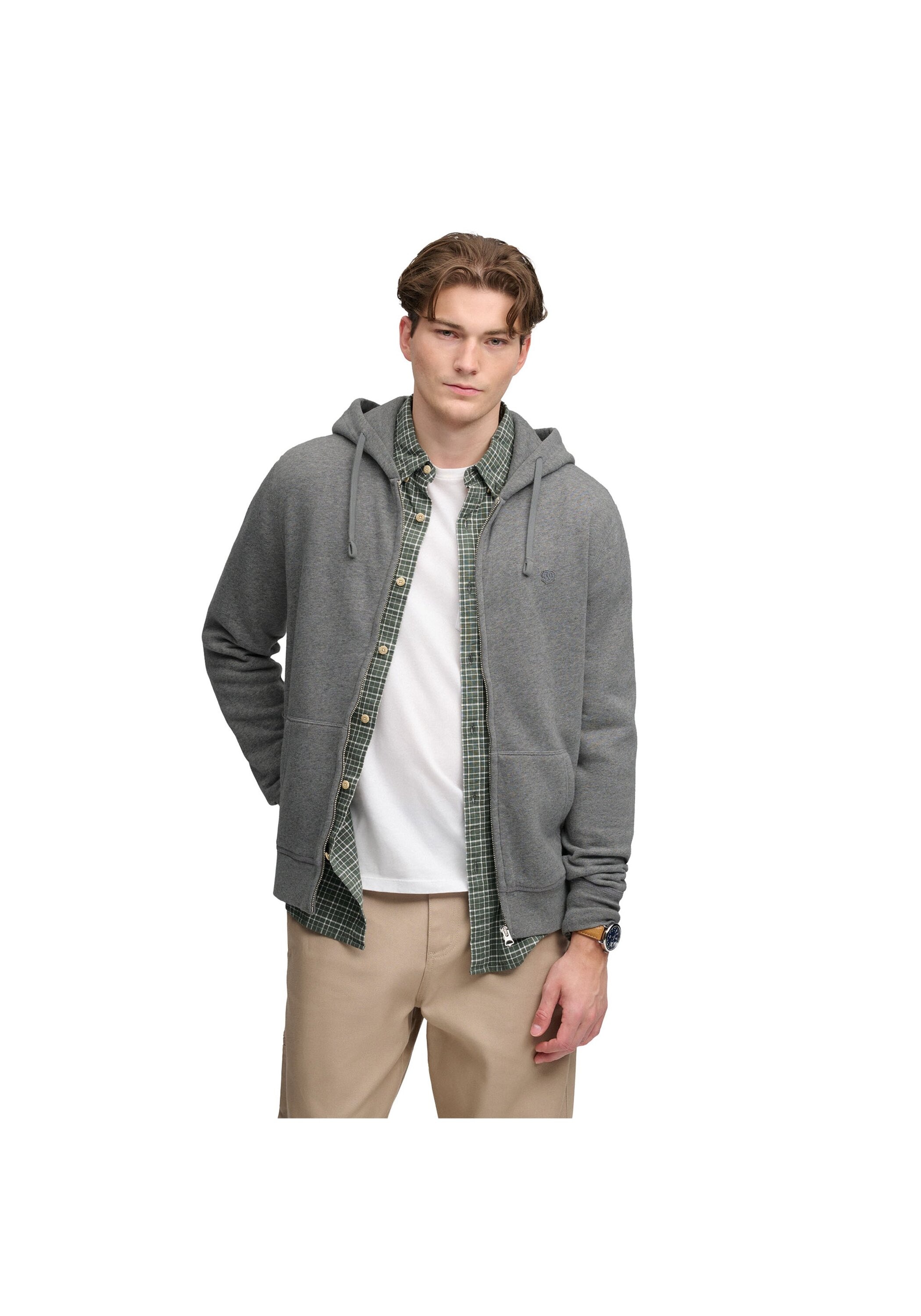 Superdry Sweatshirt »Sweatjacke Essential SDCO Logo Ziphood 1er Pack«, 1
